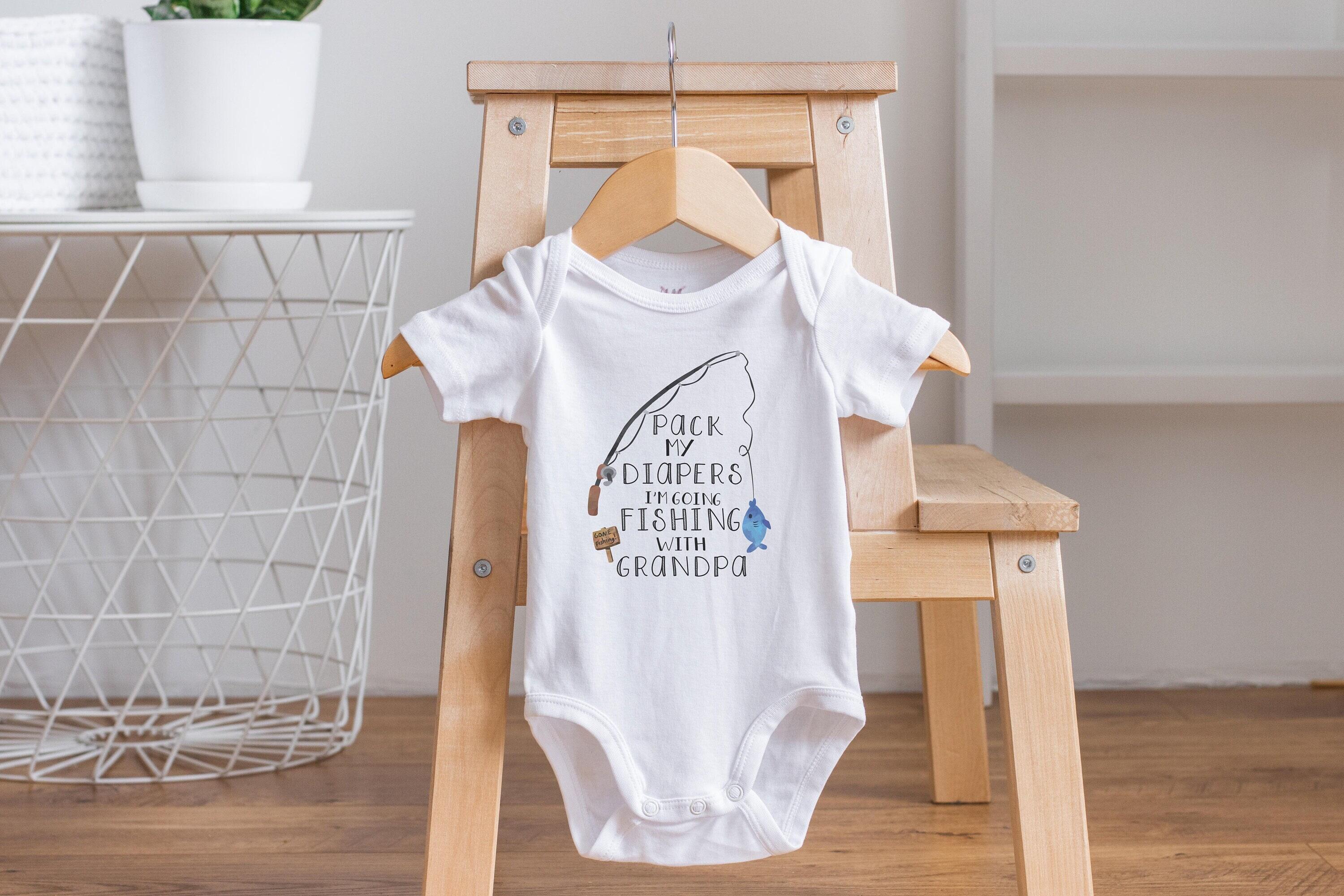 Clothing & Accessories :: Kids & Baby :: Baby Clothing :: Grandpa's Fishing  Buddy, Grandpa Onesie®, Grandpa's Favorite, Baby Shower Gift, Fishing  Onesie®, Fishing Baby Clothes, Pregnancy Reveal