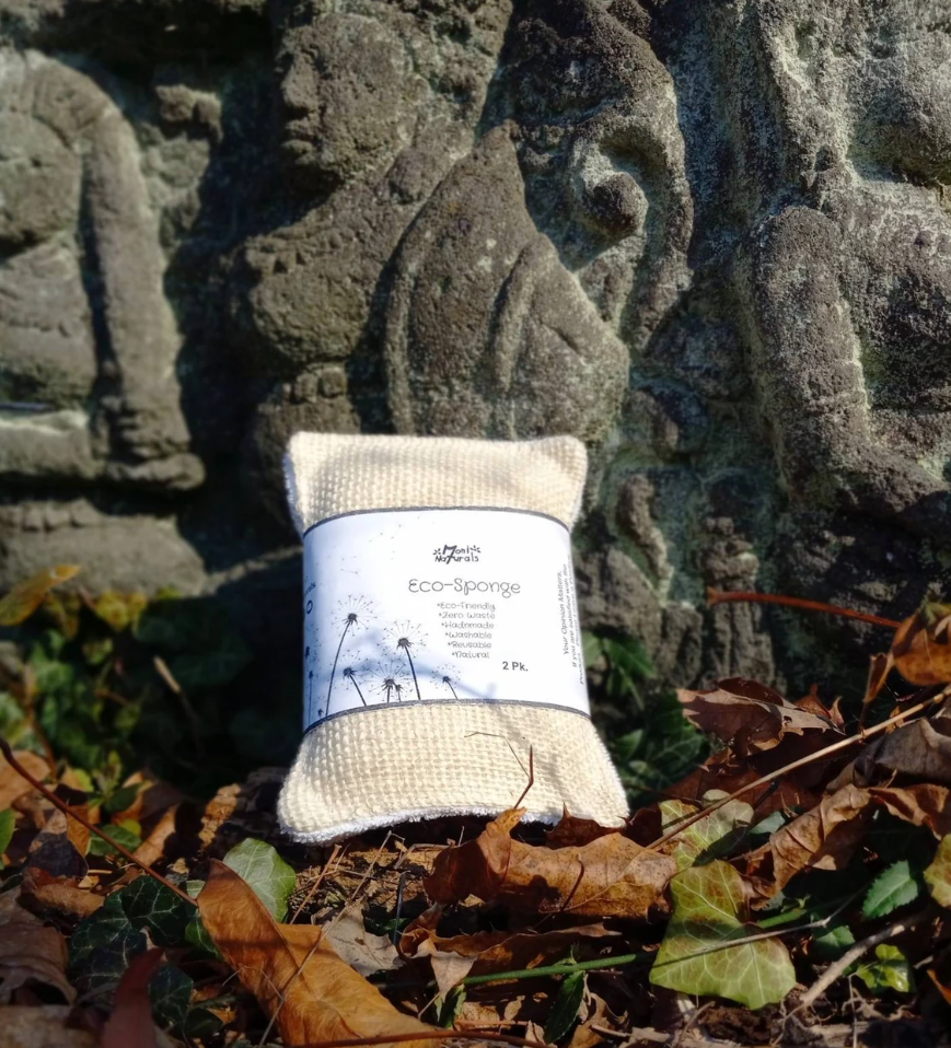 Reusable Eco Sponges - Organic Cotton Mesh - What's Good