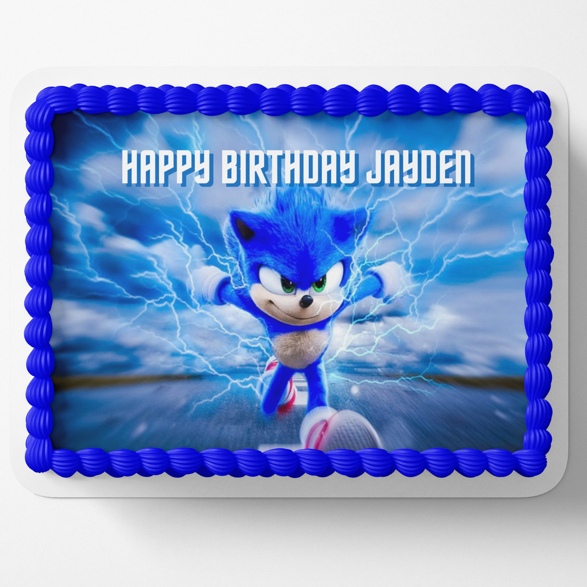 Sonic Shadow – Edible Cake Topper – Edible Cake Toppers