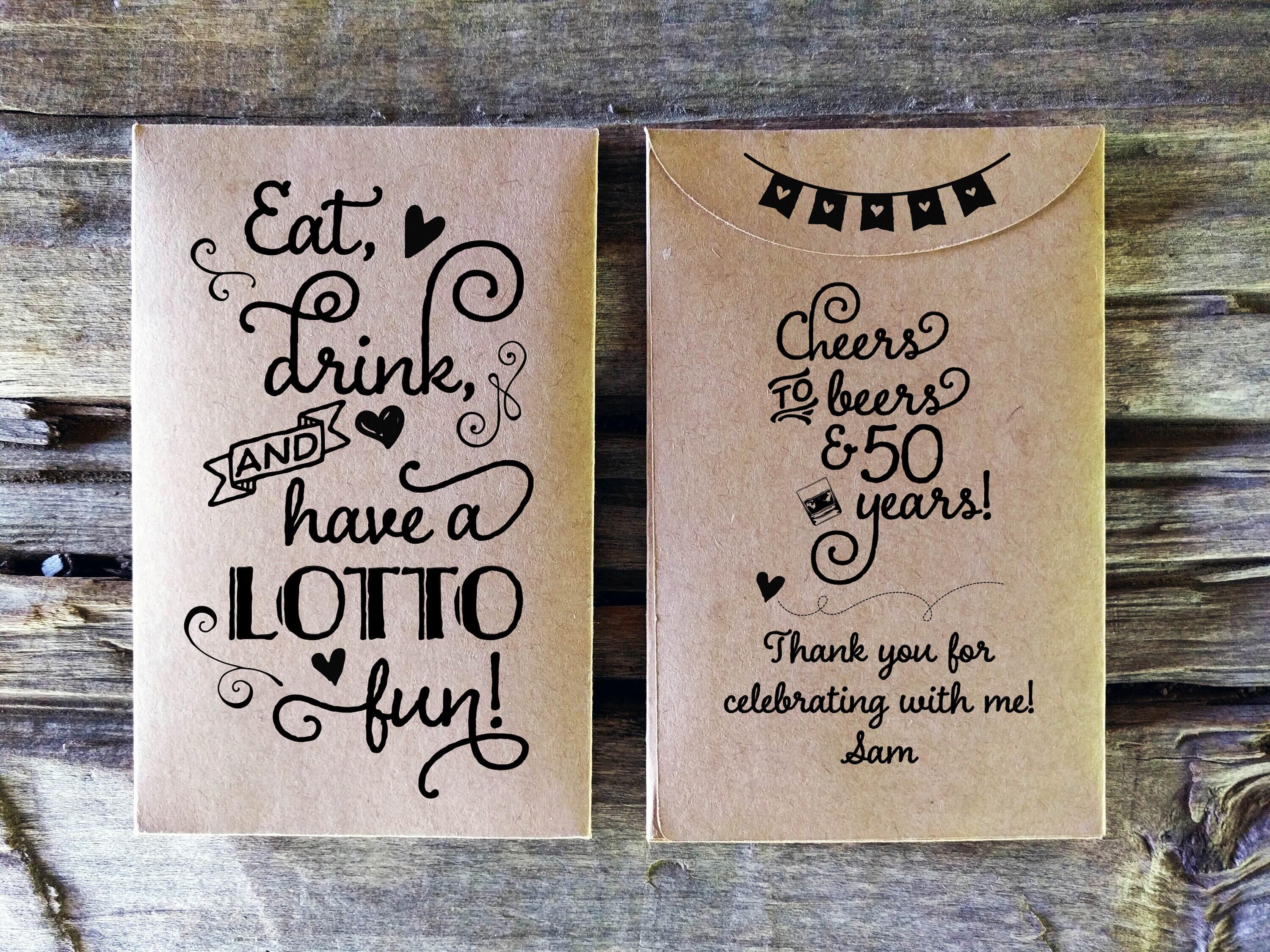 Adult Birthday Party Favors, 40th, 50th, 80th, 90th, 100th Birthday Party  Favor, Birthday Magnet, Anniversary Favors 