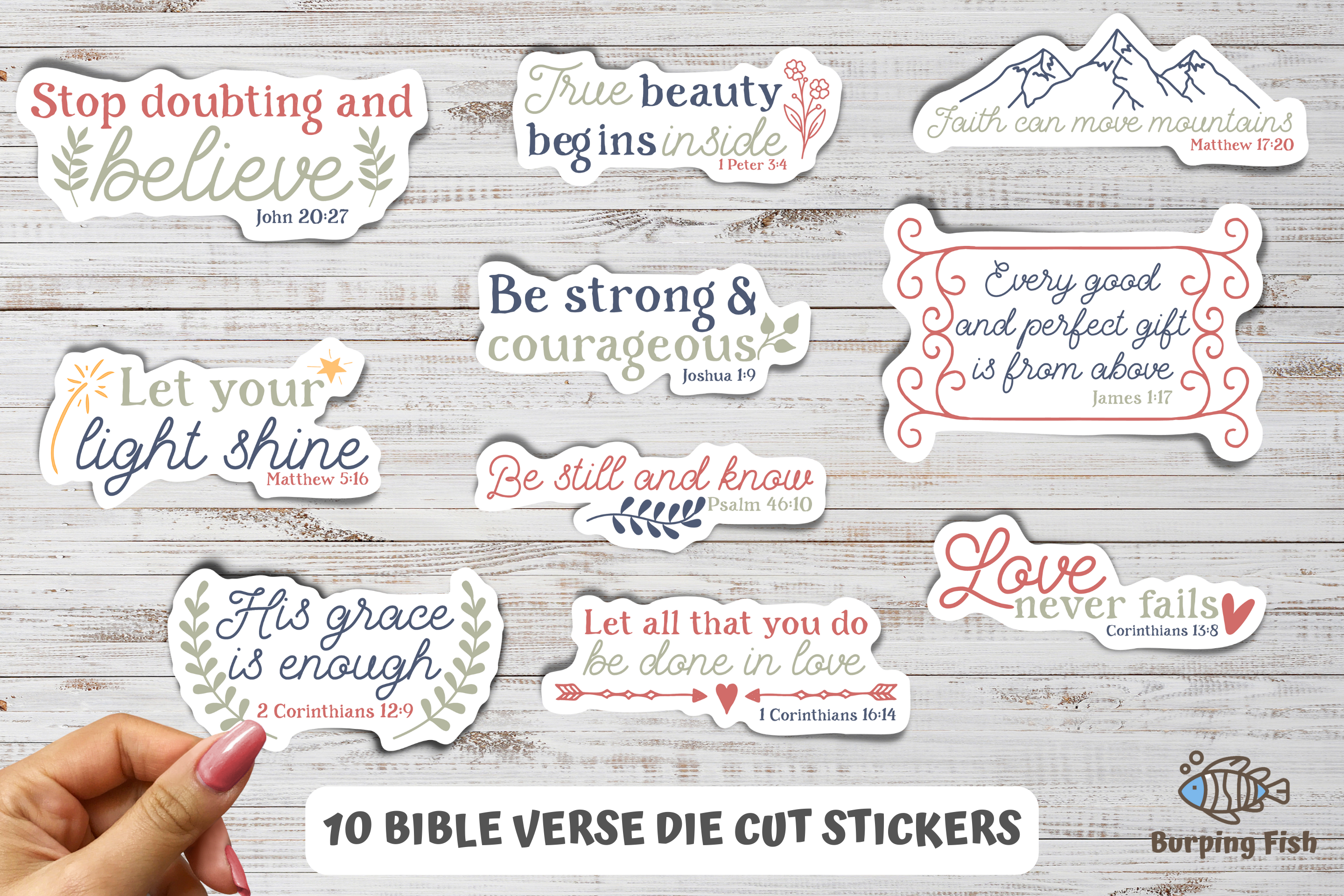 This is The Day Bible verse sticker, Christian stickers