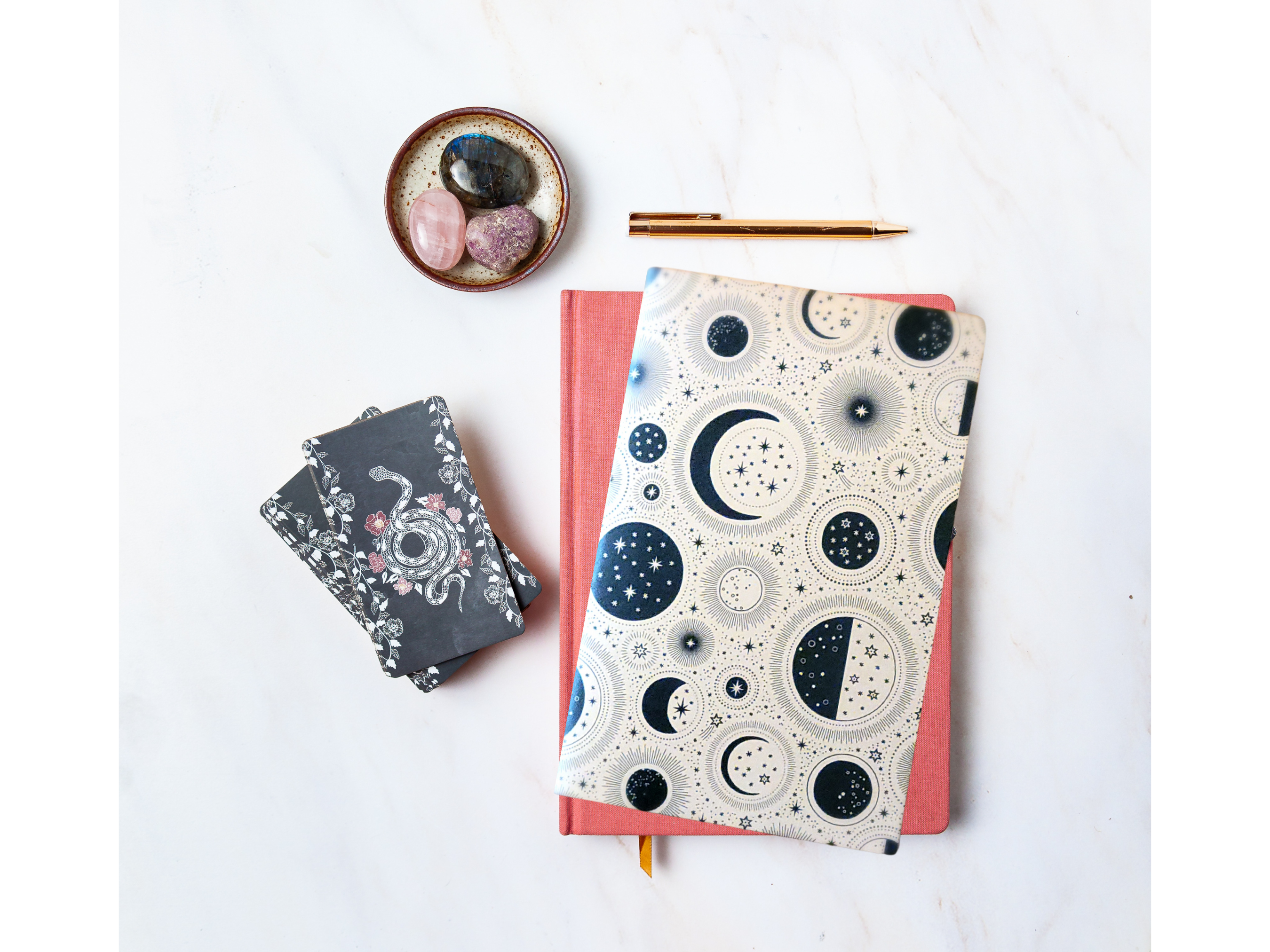 Handmade Button Sketchbook Journal