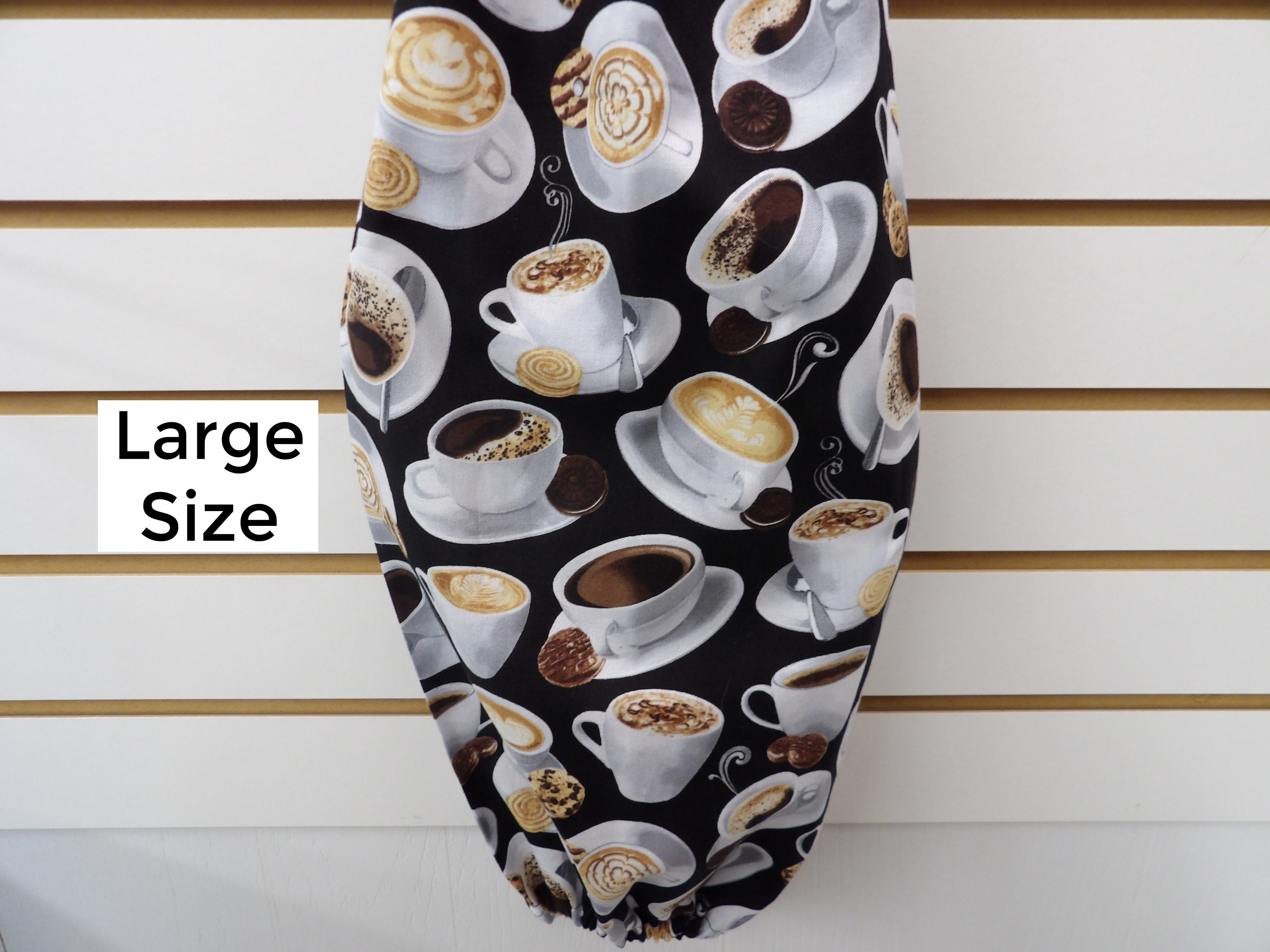 997 Hanging dish towels with fancy coffee theme. You choose color,  quantity; Designer Coffee kitchen towels. Kitchen decor gifts, coffee bar