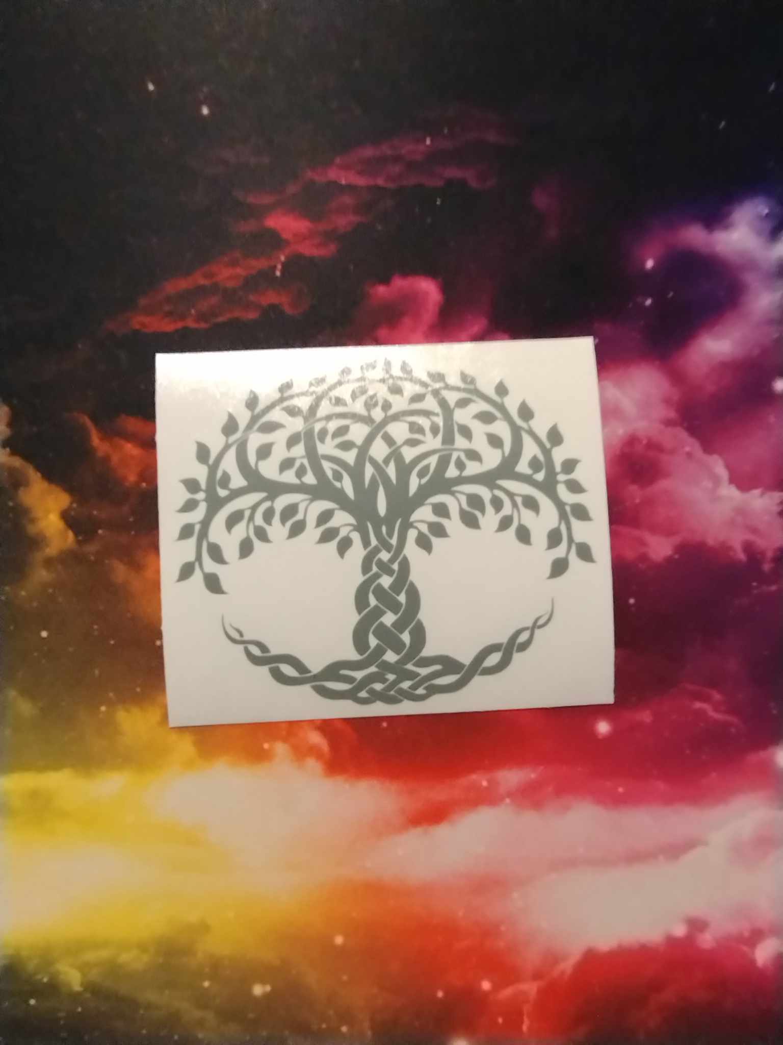 Celtic Tree Of Life Car Bumper Vinyl Sticker Decal