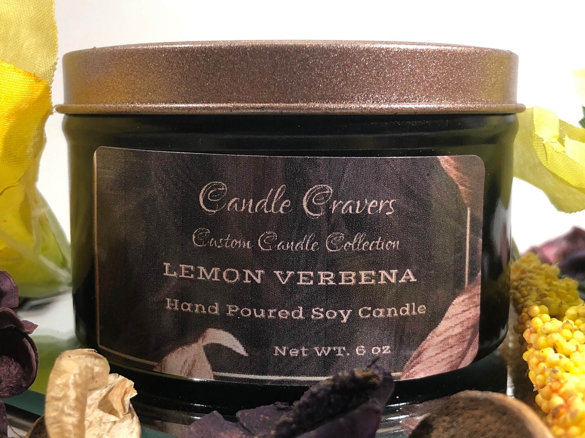 Home & Living Candles Lemon Verbena Soy Scented Candle