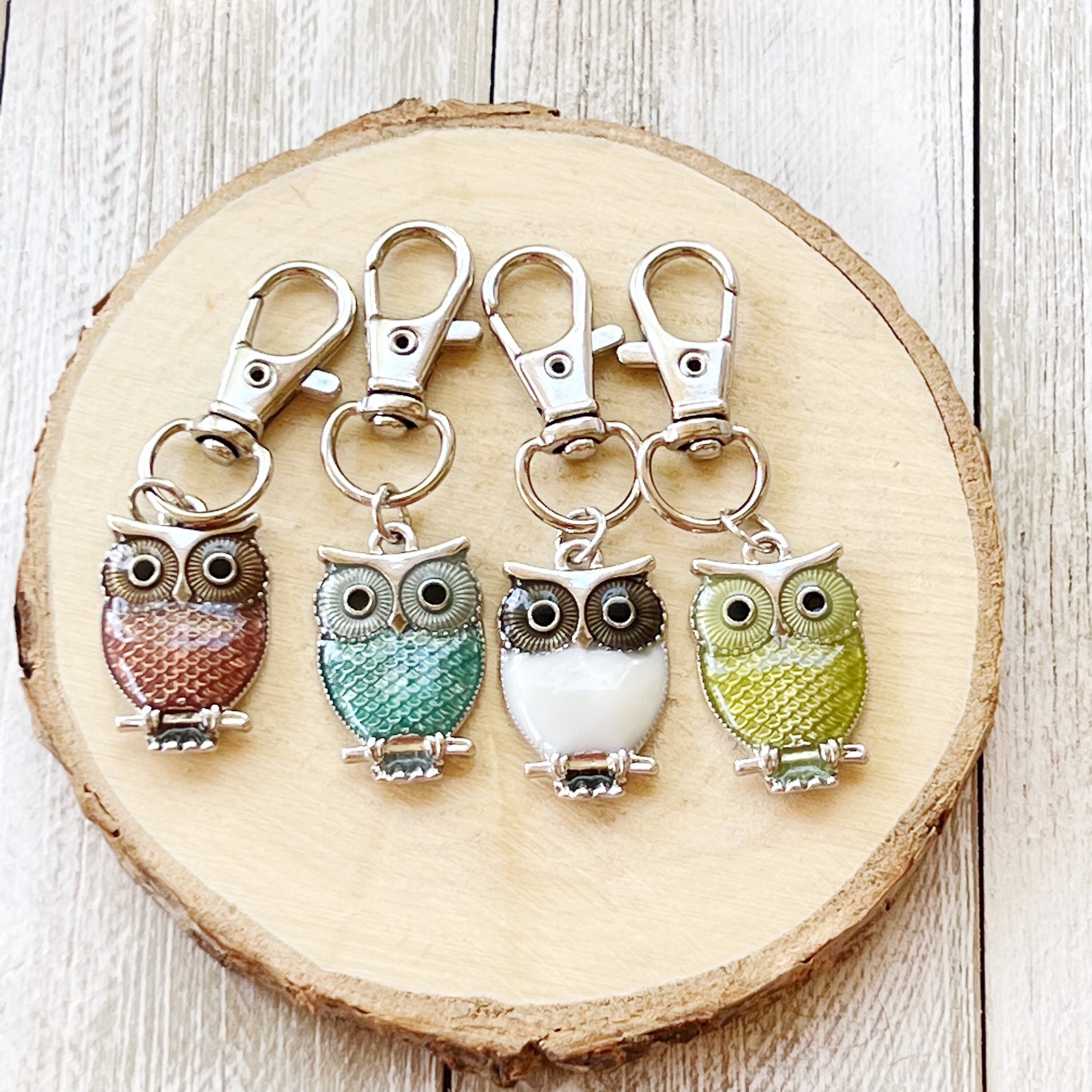 Products :: Owl Zipper Pulls for Backpacks, Cute Purse Charms, Unique  Custom Handbag Jewelry, Personalized Zipper Charms, Cool Keychains, Bag  Charms Set