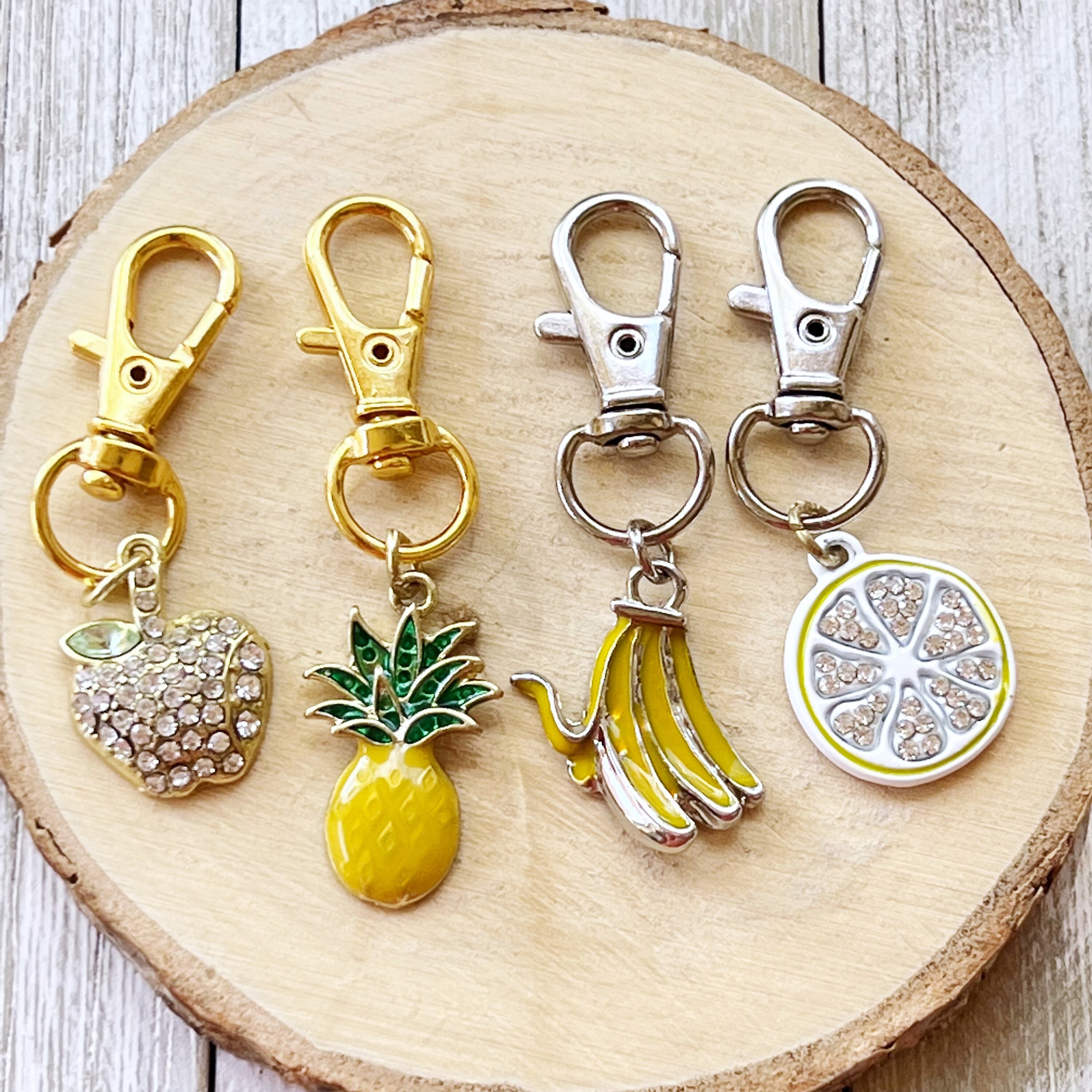 Products :: Fruit Zipper Pulls for Backpacks, Cute Purse Charms, Unique  Custom Handbag Jewelry, Personalized Zipper Charms, Cool Keychains, Bag  Charms