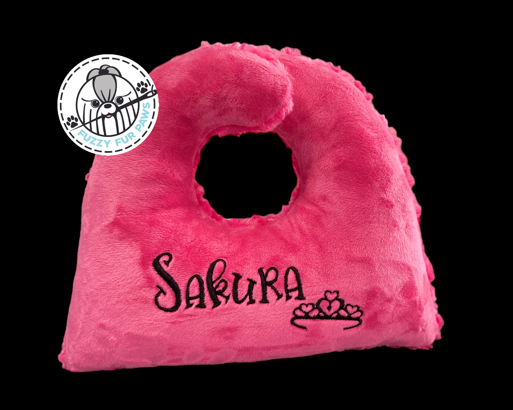 Top Knot Grooming Pillow With Tiara