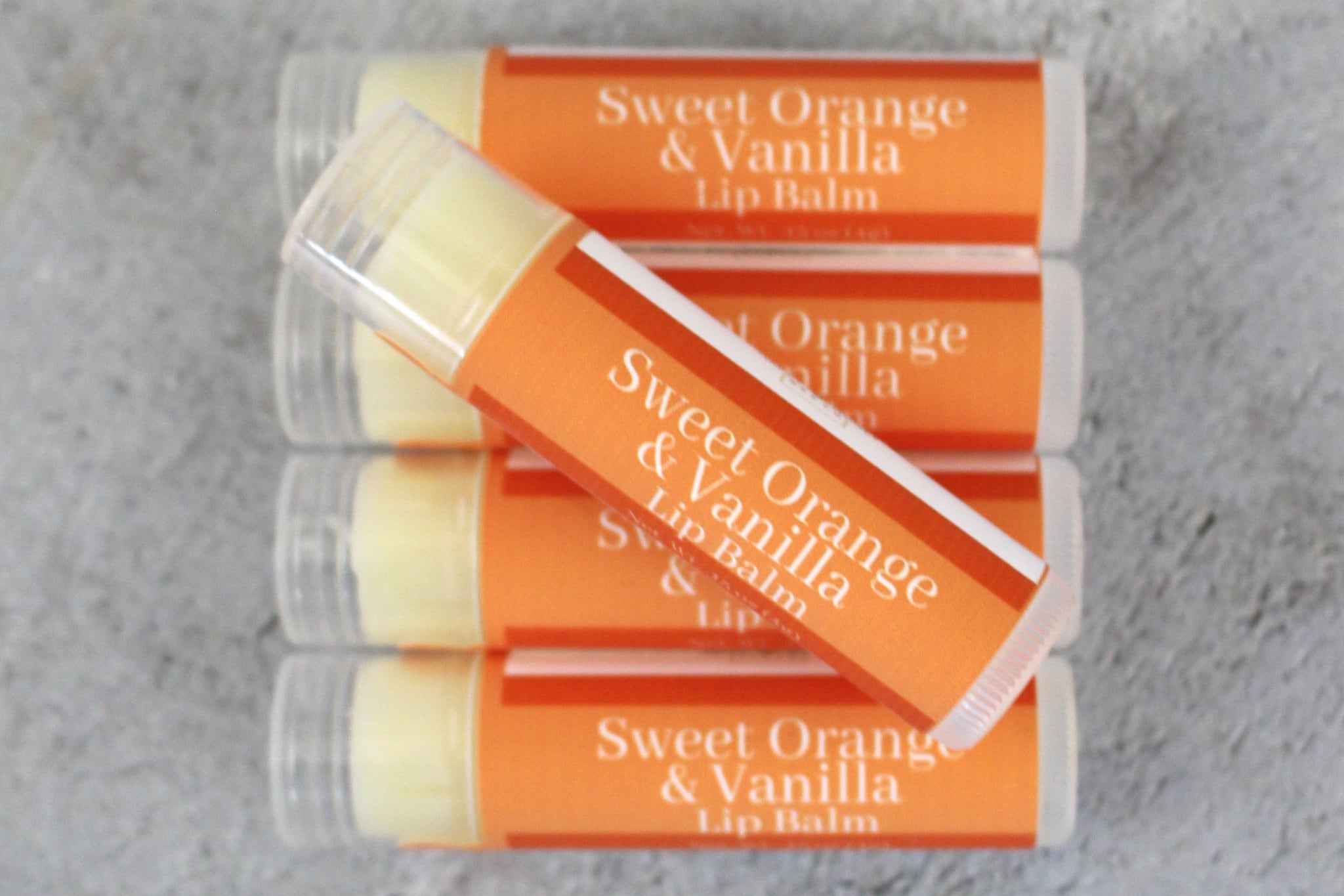 Beeswax Lip Balm - Sweet Orange