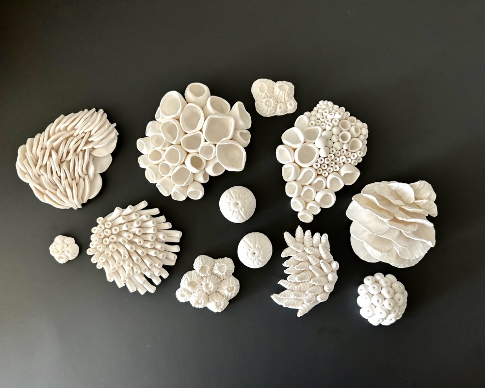 Clay Wall Art Polymer Clay Art 4in Art Polymer Clay Decor 3D Clay