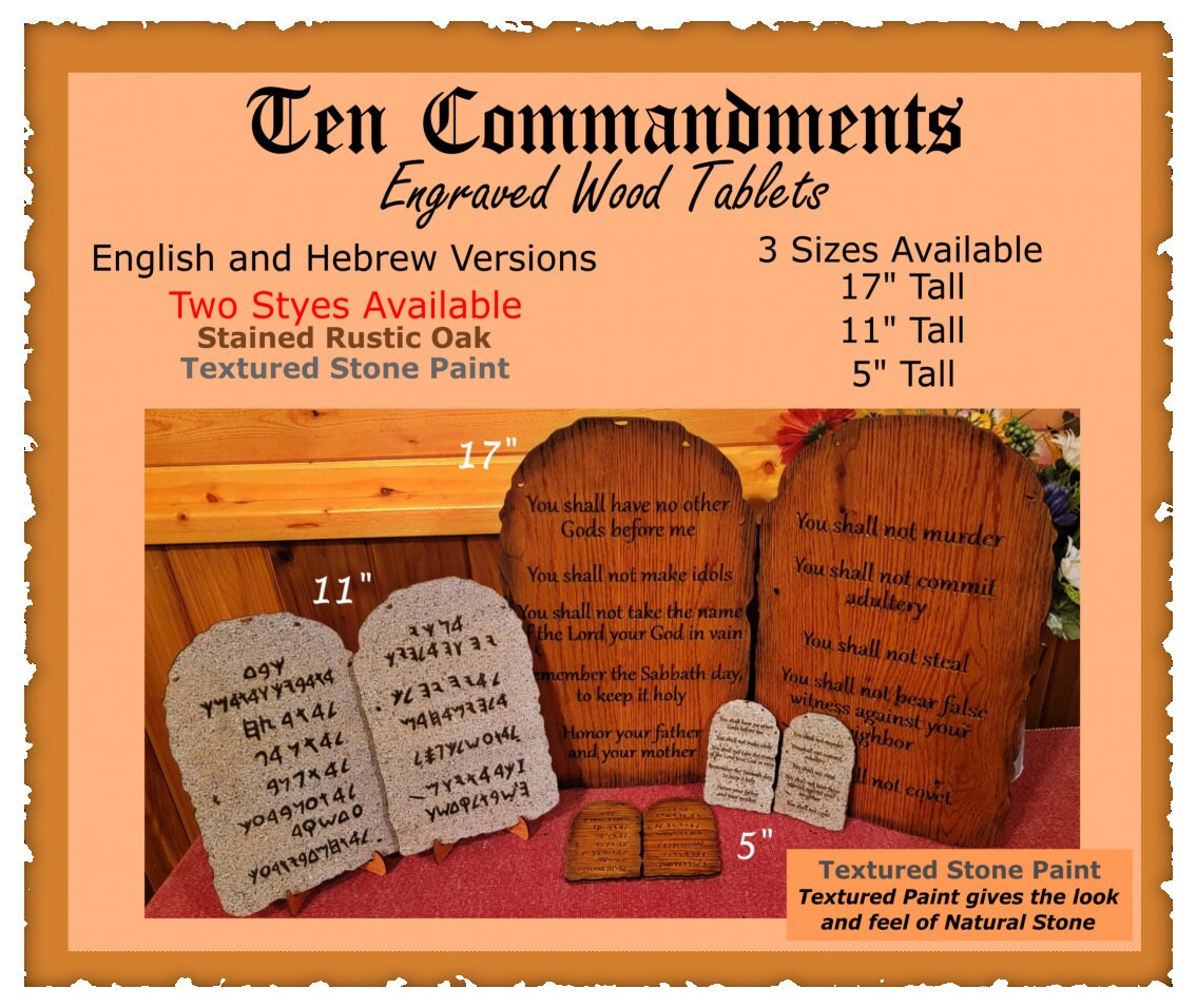 N GAUGE STORAGE CASE - Ten Commandments