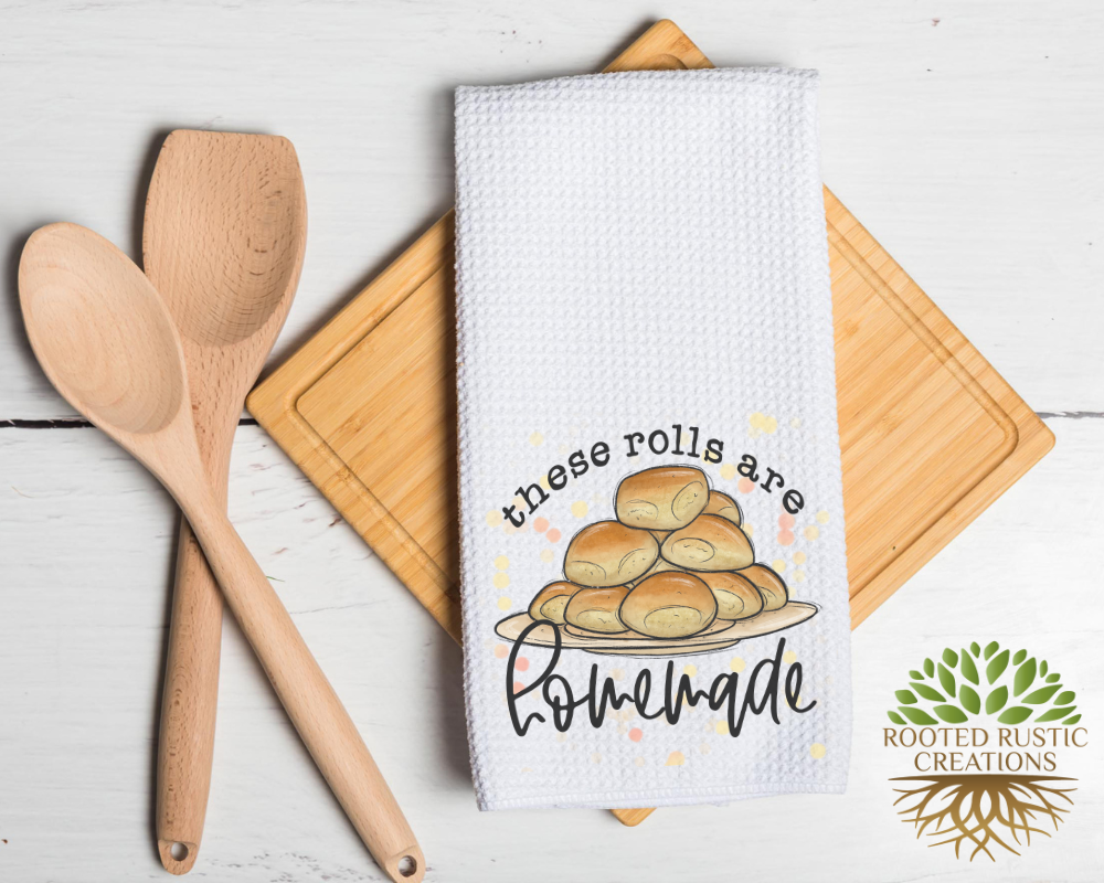 Family Recipe Waffle Weave Microfiber Kitchen Towel