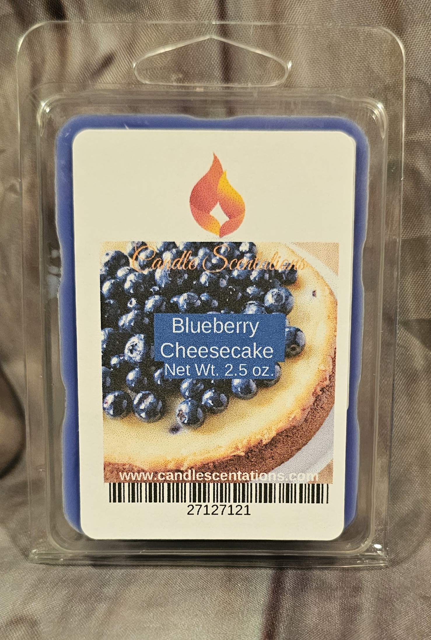 Blueberry Vanilla Cheesecake 8oz Candle