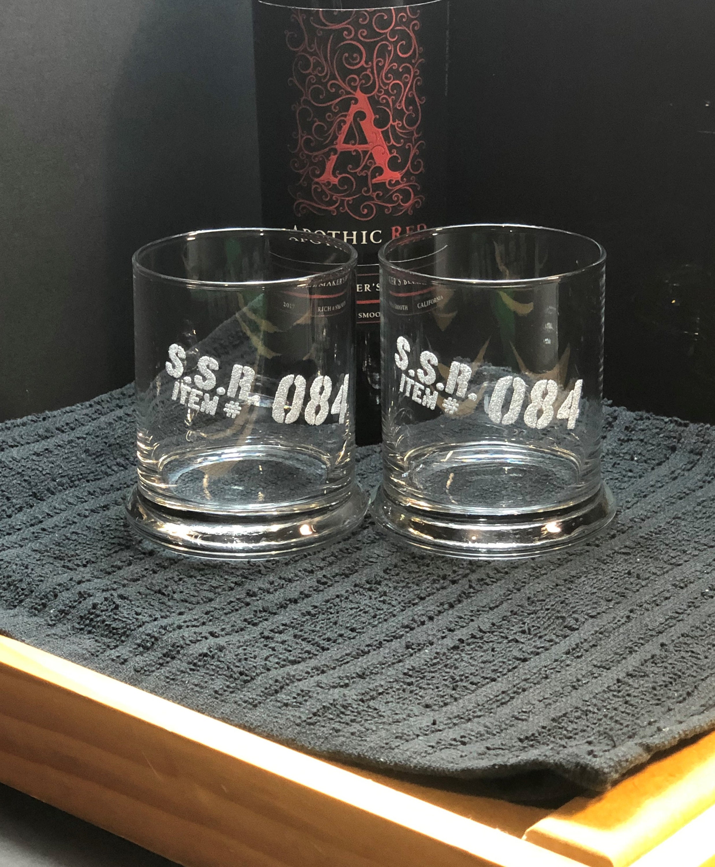 Star Wars Glasses, Millennium Falcon Rocks Glasses, Bad Feeling About This,  Star Wars Gifts, Rocks Glasses, Whiskey Glasses, Bourbon Glasses