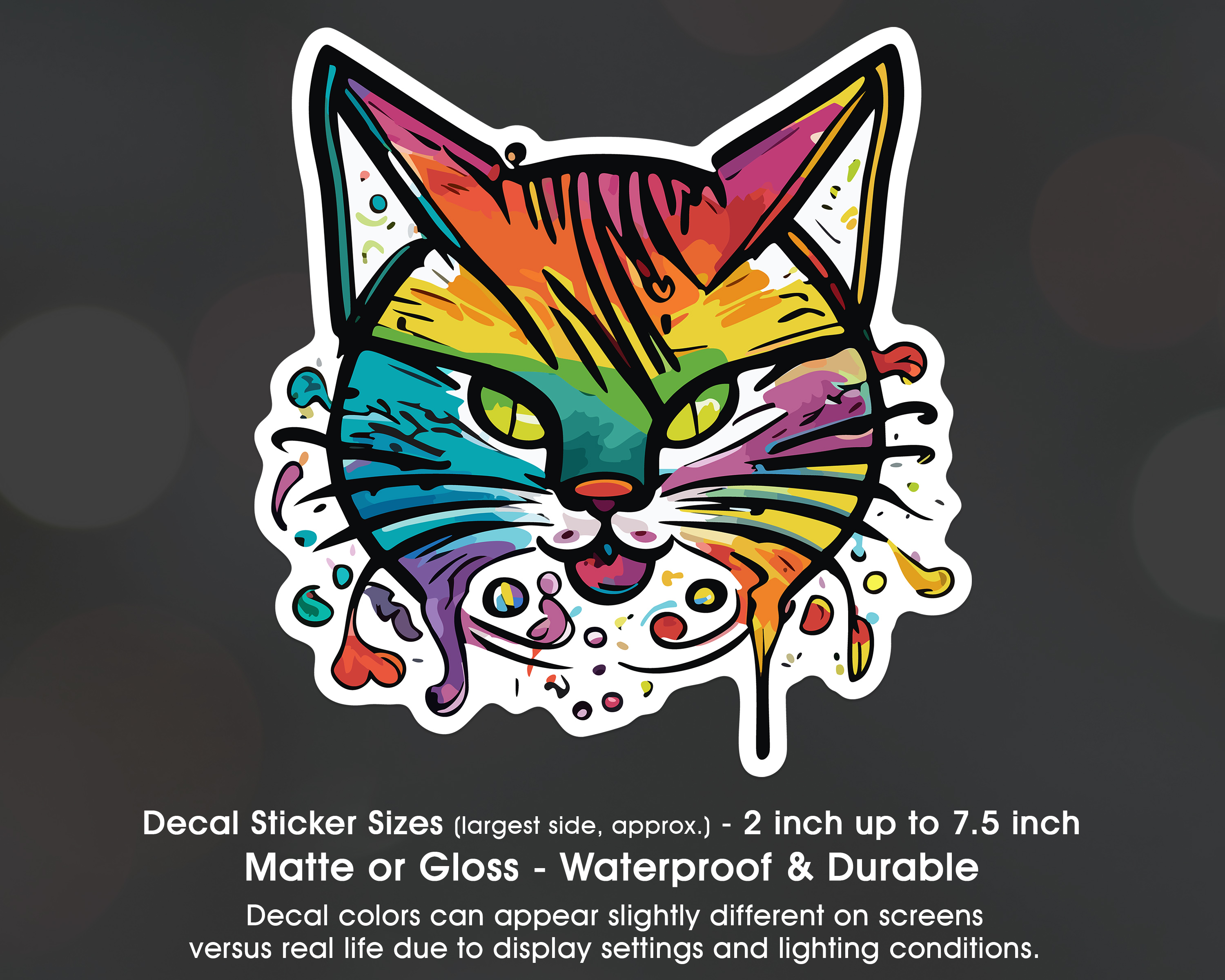 Cat Stickers - for Print and Cut