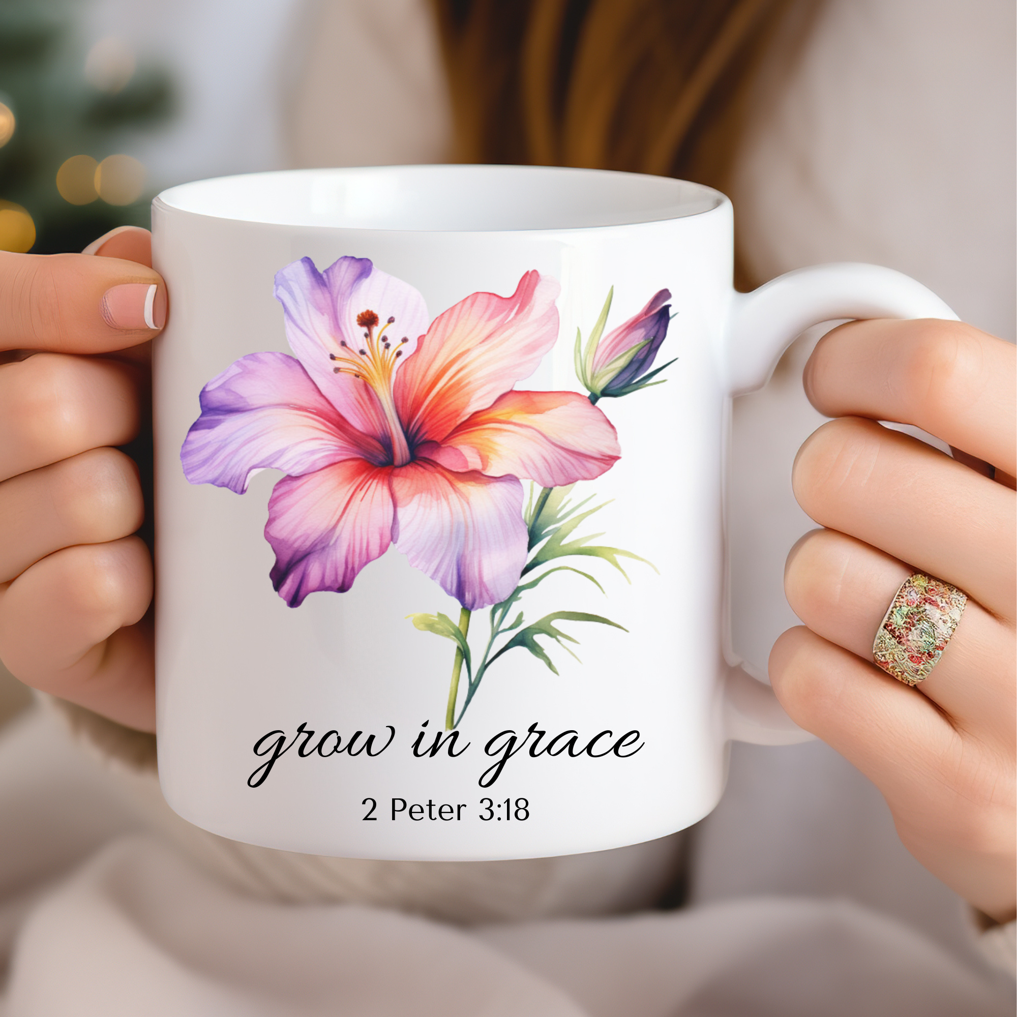 Handmade Grace Effect coffee mug