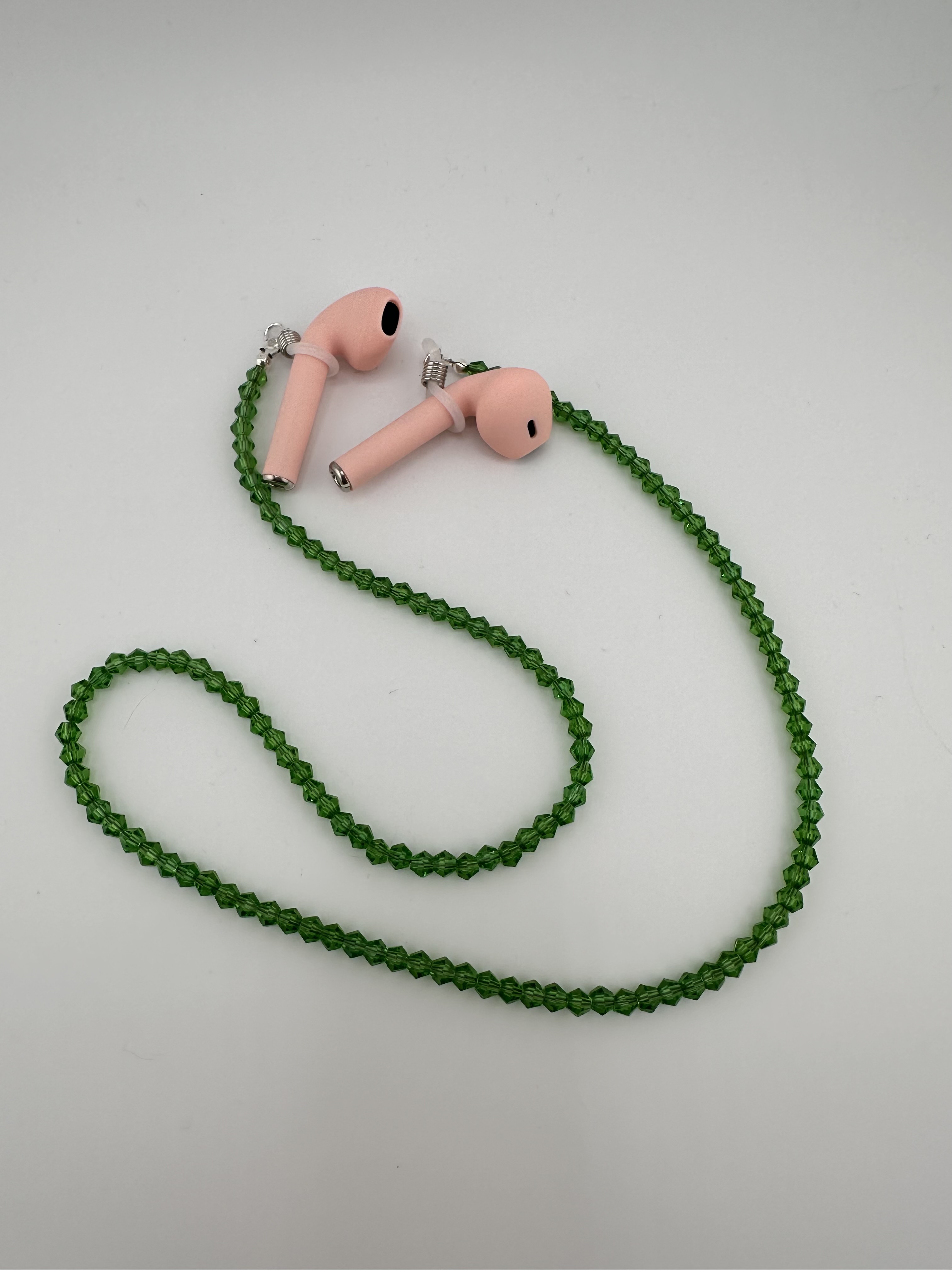 Clothing & Accessories Keychains & Lanyards Bright Green Crystal