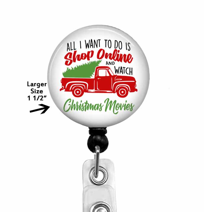 Christmas Badge Reel shop online and watch Christmas movies