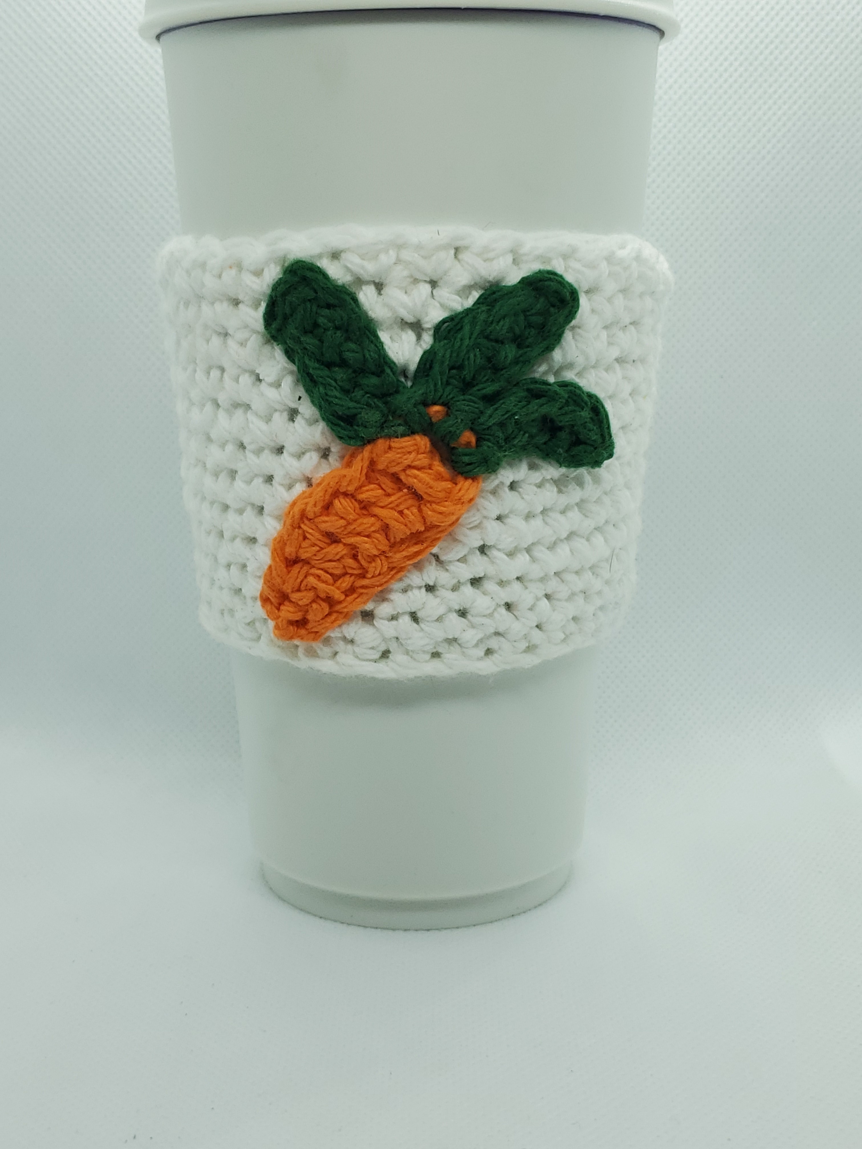 Crochet travel mug sleeve