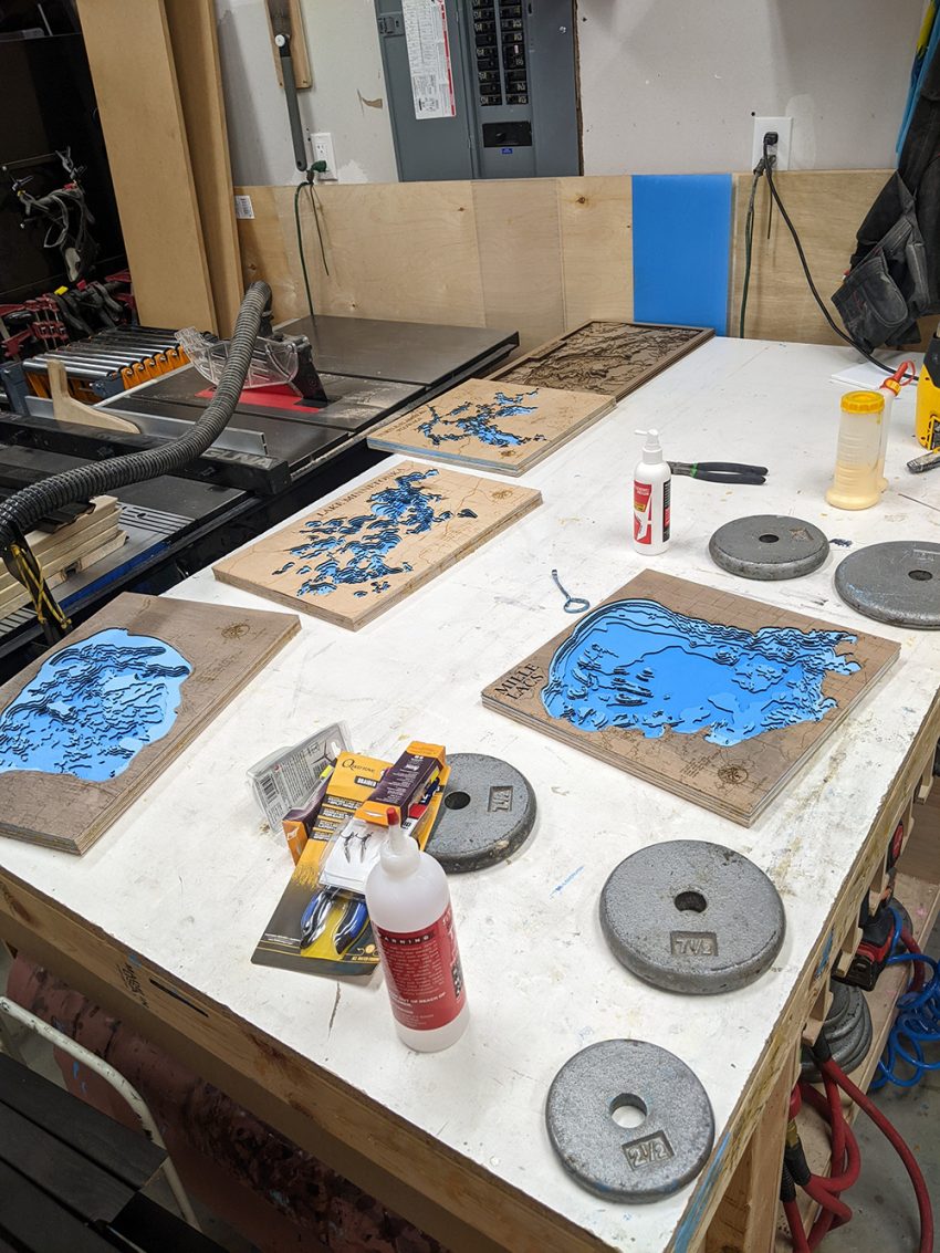 Featured Maker Mitch of Horn Dog Maps goimagine The Marketplace that