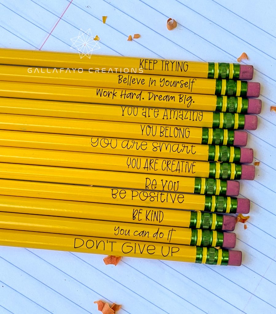inspirational pencils
