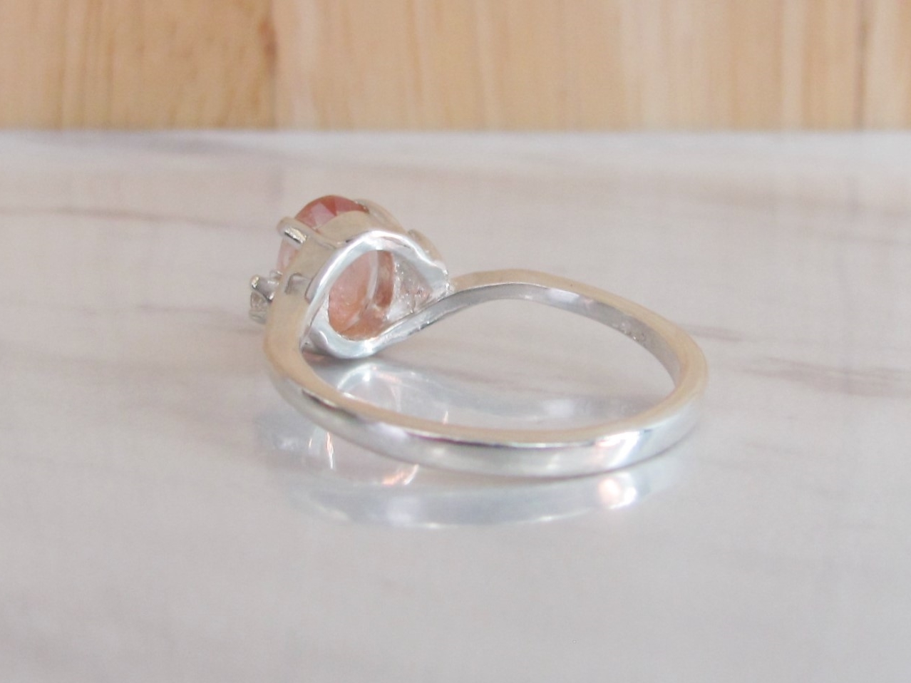 Oregon Sunstone Engagement Ring Size 8