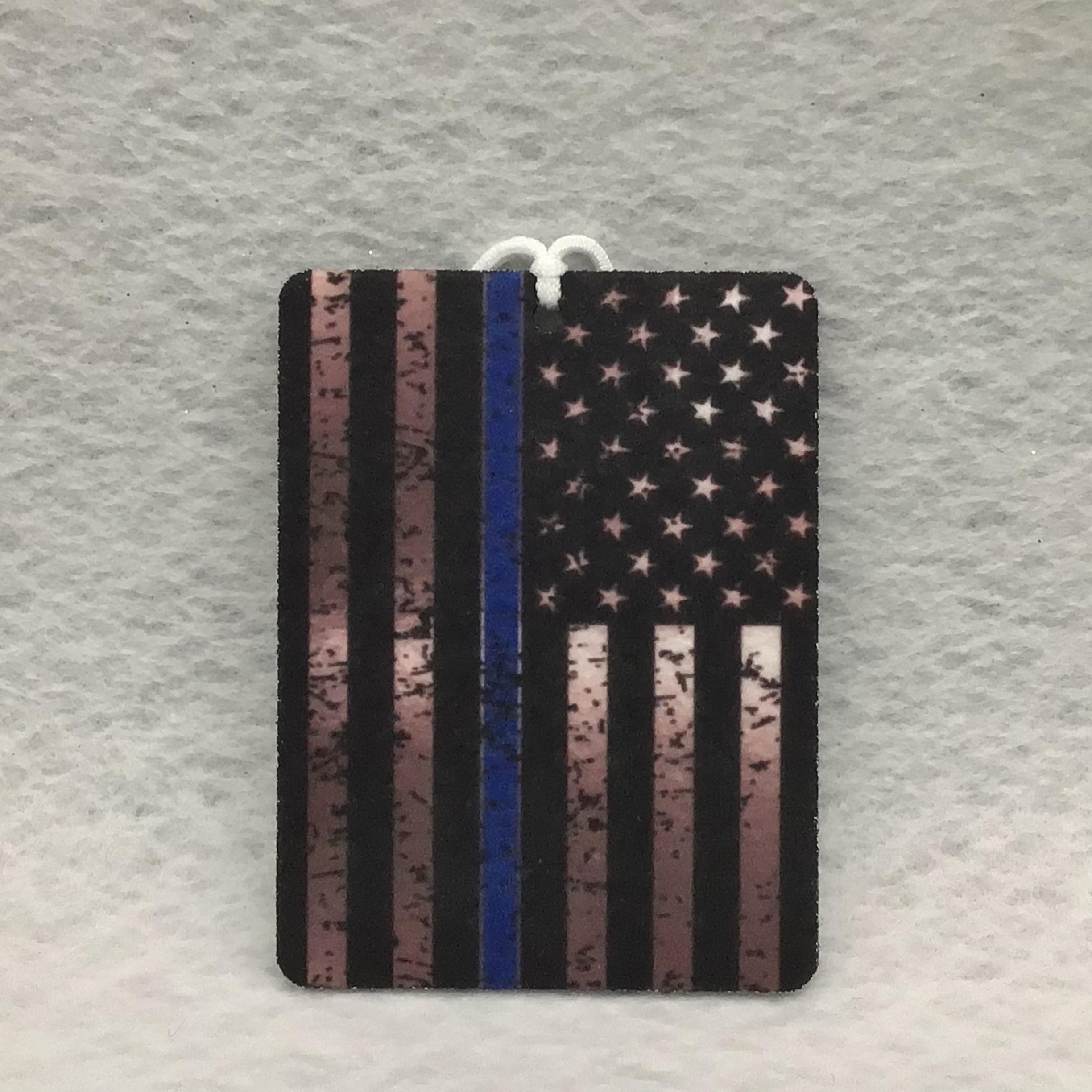 Home & Living Thin Blue Line (Law Enforcement) Air Freshener