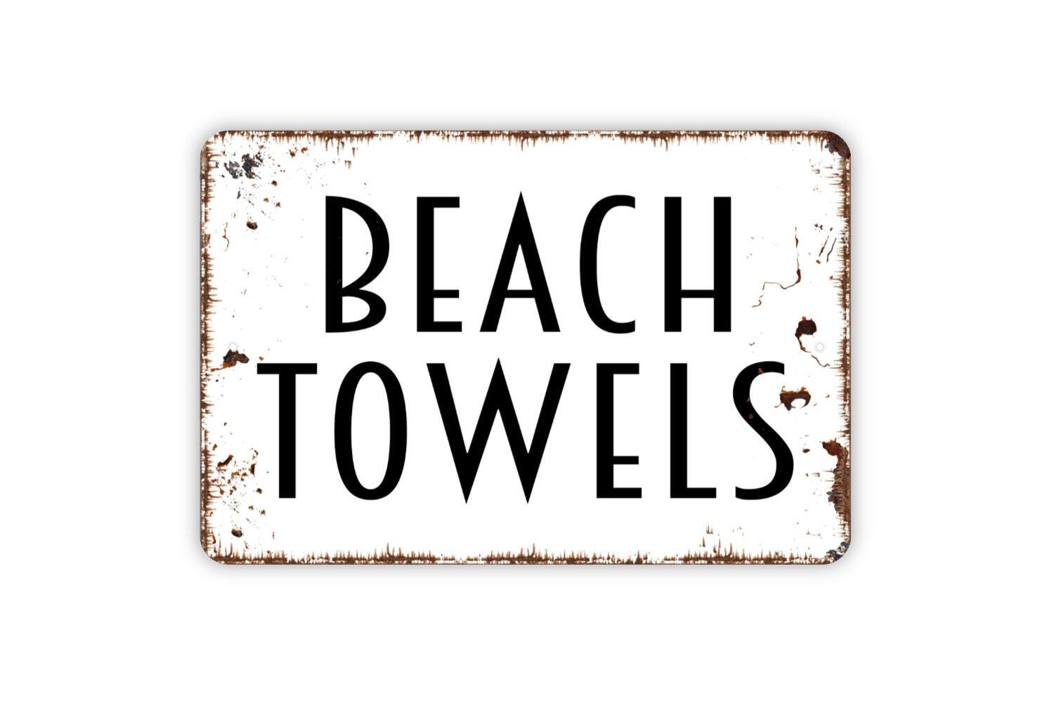 Products Beach Towels Sign