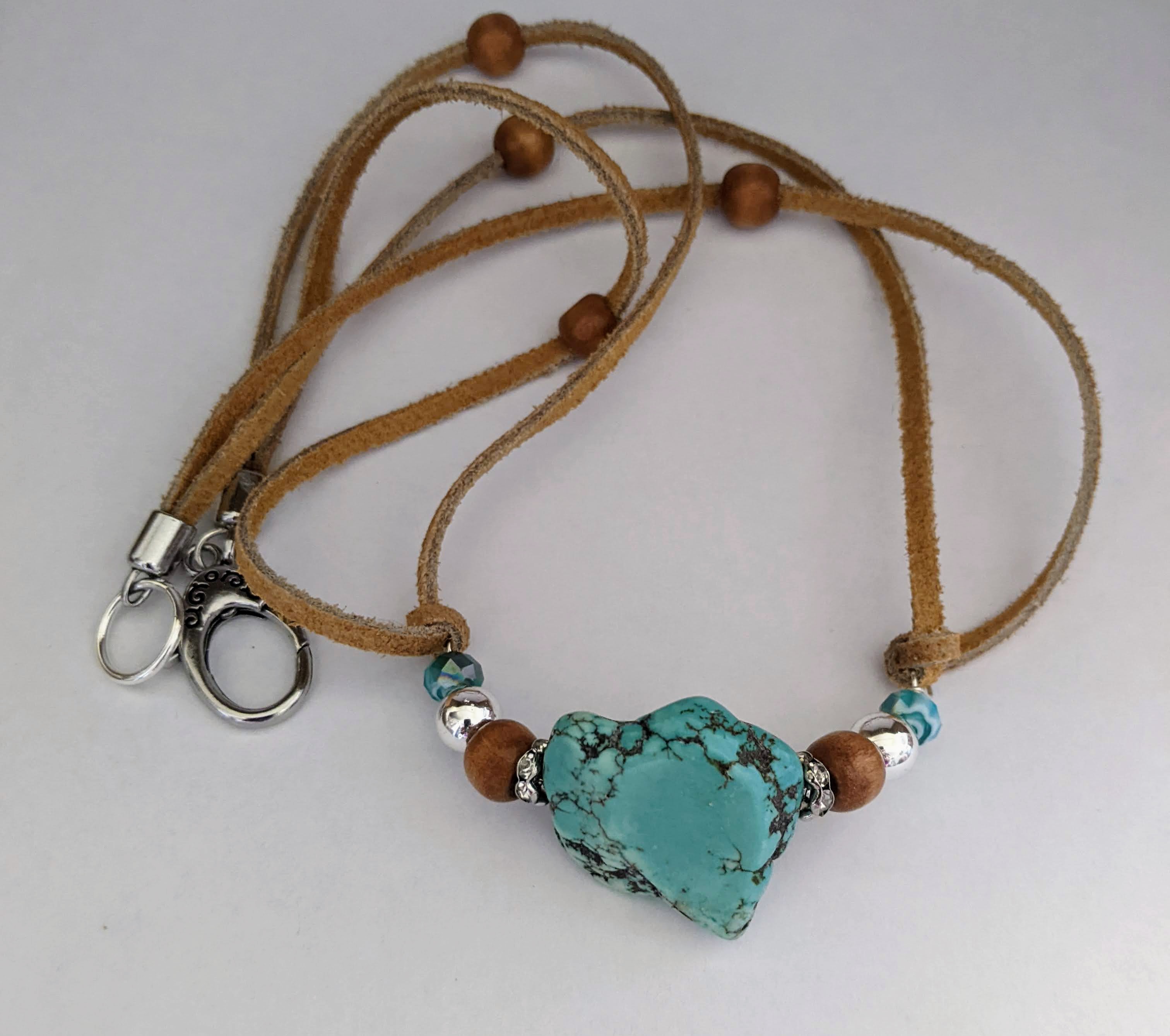 Jewelry Sand and Suede Wrap Bracelet