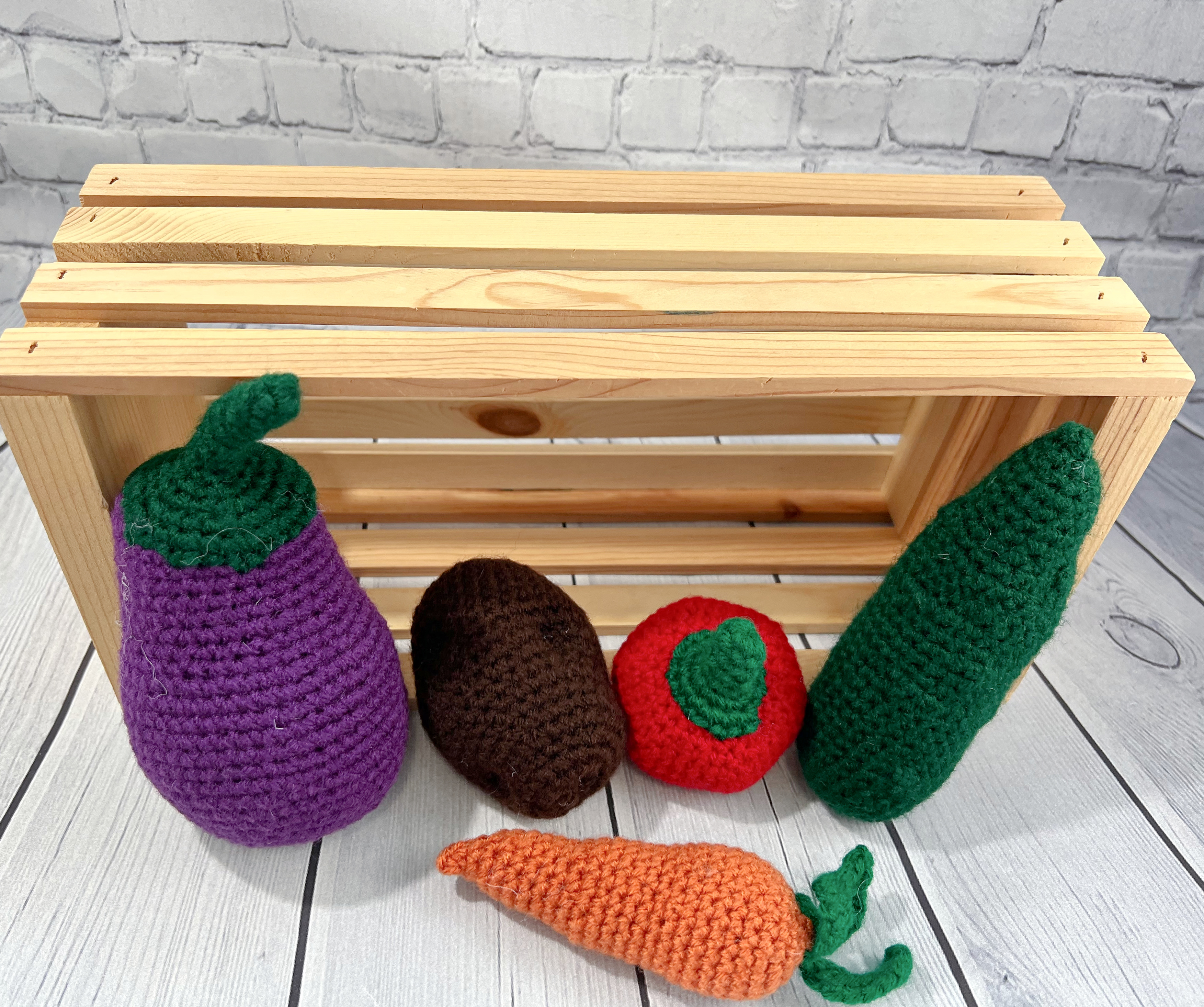 Crochet Veggie Set