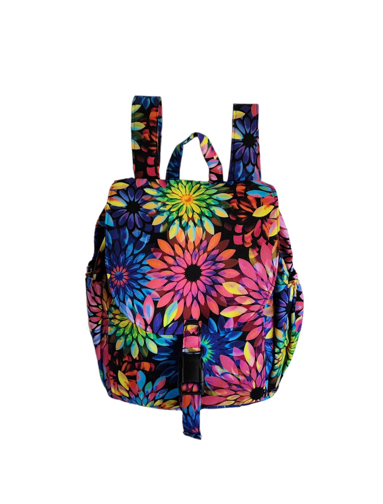 Clothing & Accessories :: Bags & Purses :: Medium backpack Flower power ...