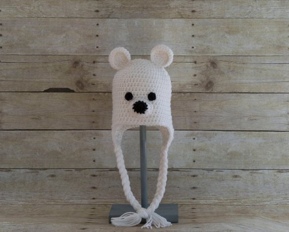 Clothing & Accessories :: Hats :: Polar Bear Hat