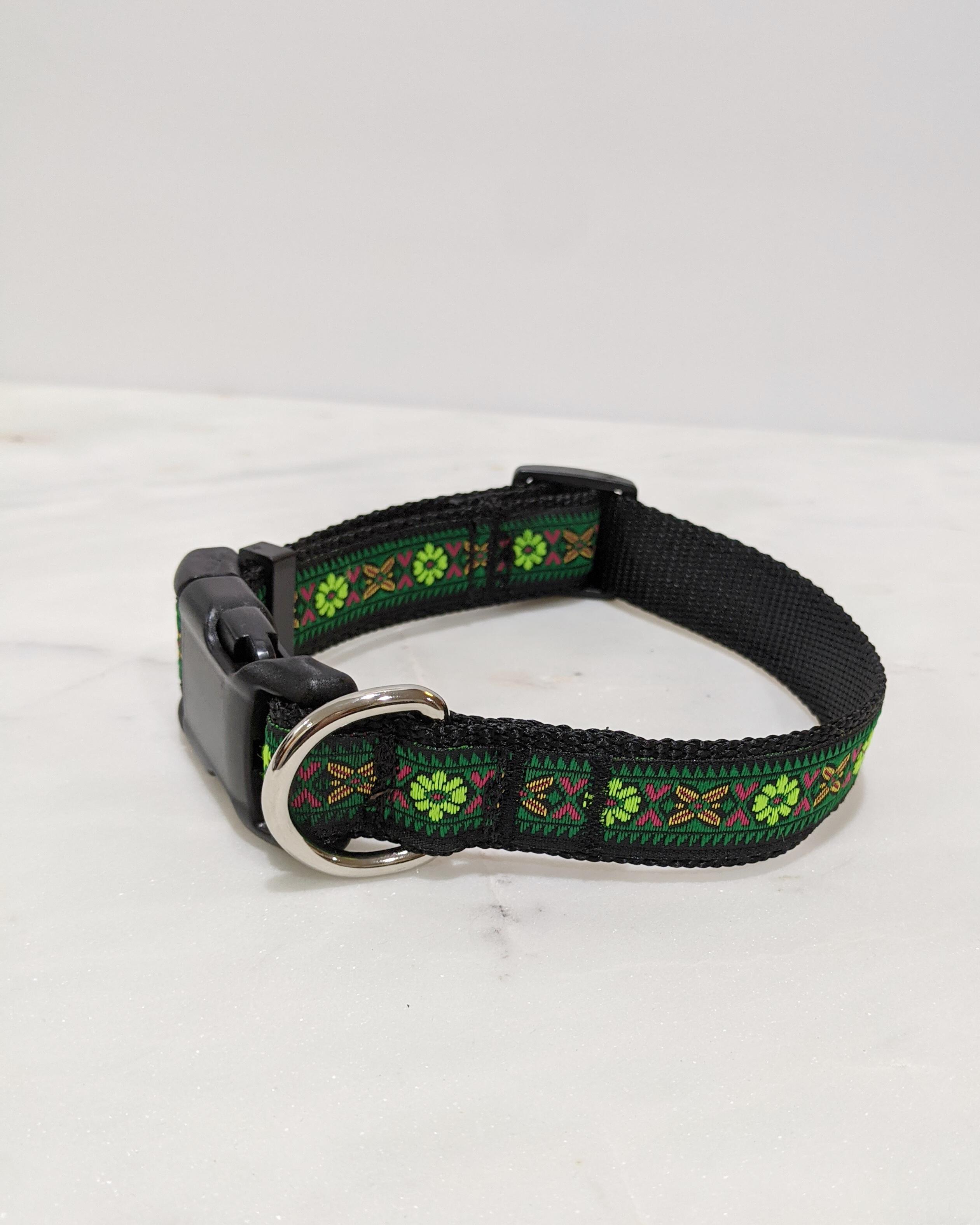 1 inch dog collar in sizes medium or large
