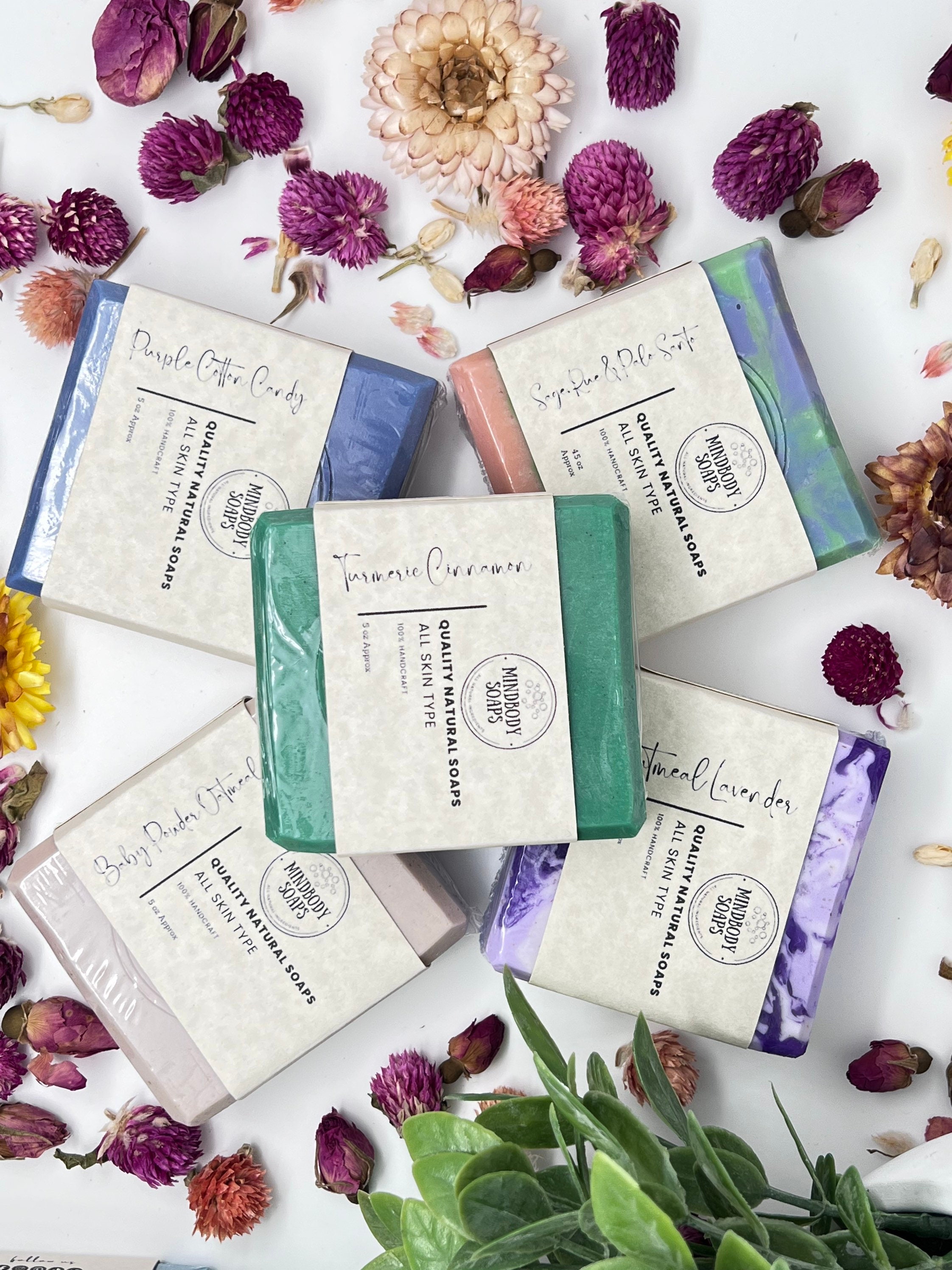 Best Value Soap Pack 6 Vegan Soap/Scented Soap/Soap