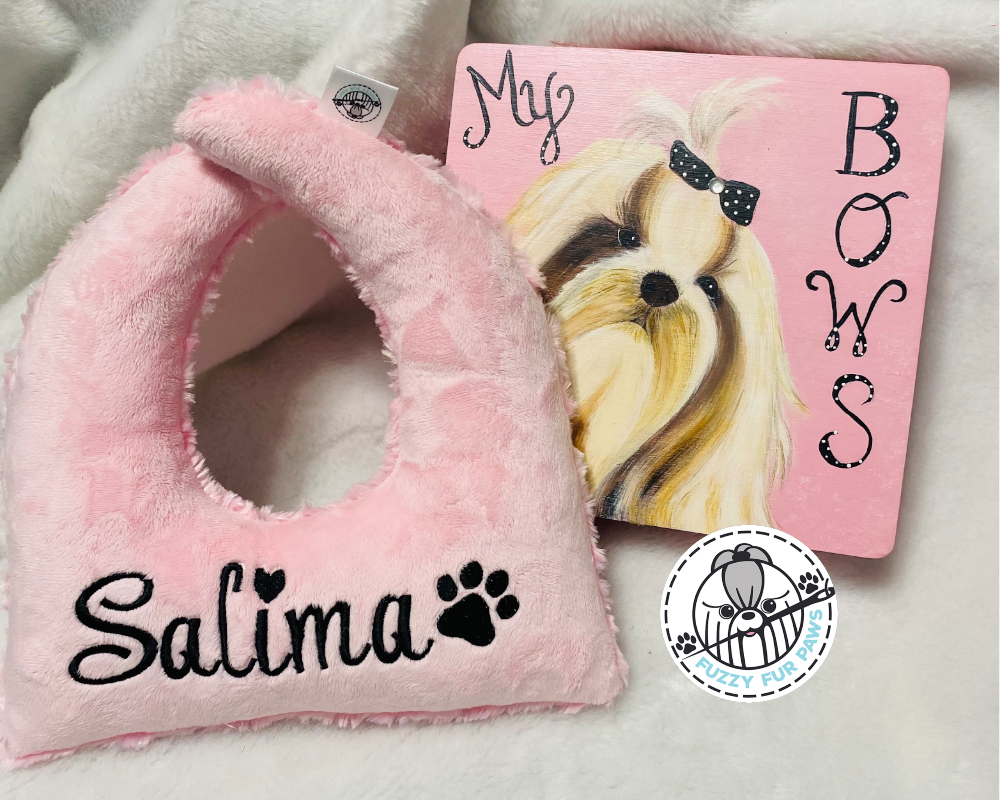 Minky Top Knot Pillow