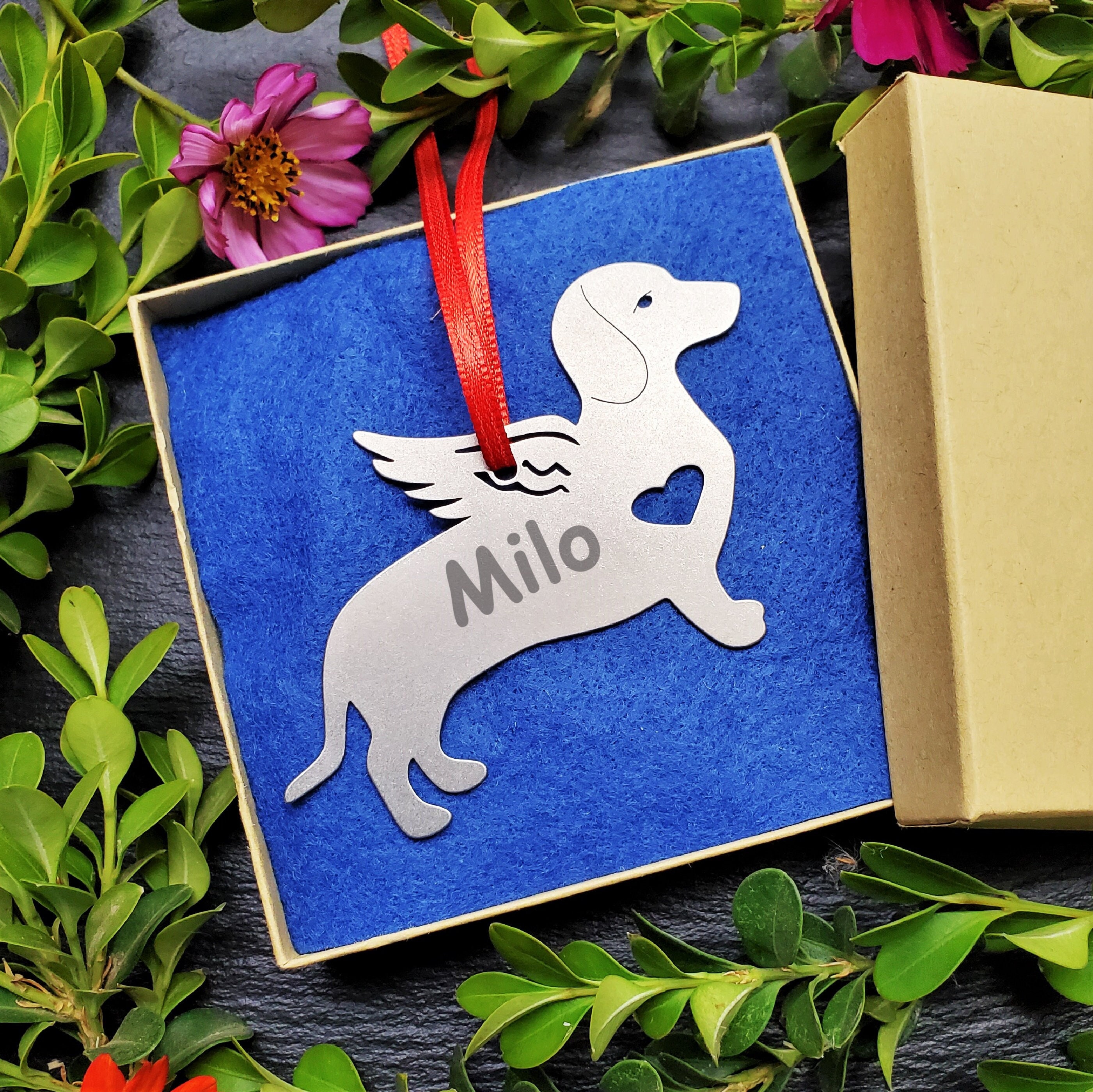 Home & Living Home Decor Ornaments Personalized Dog Memorial