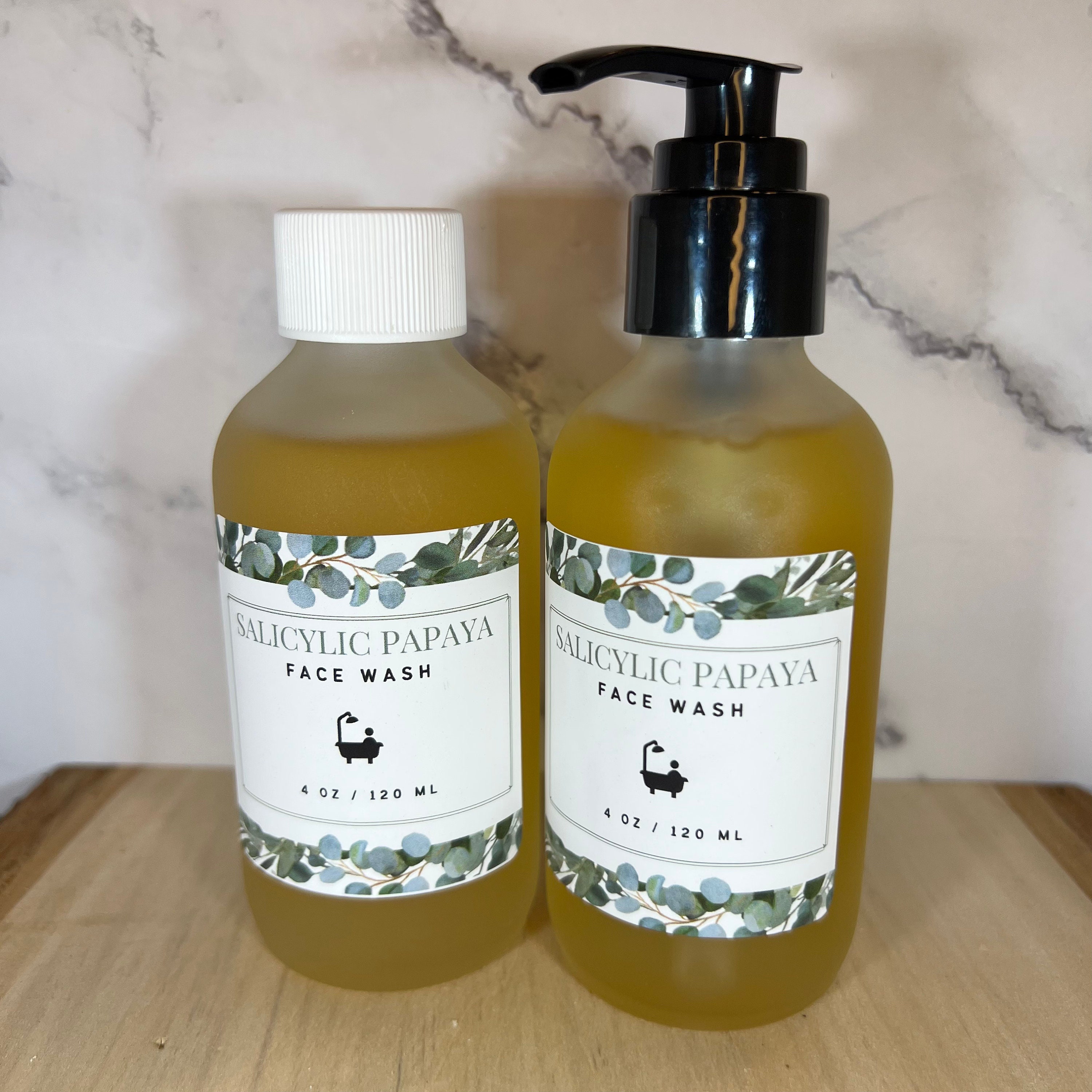 Products Salicylic Papaya Face Wash with Aloe and Lovely Lime Scent