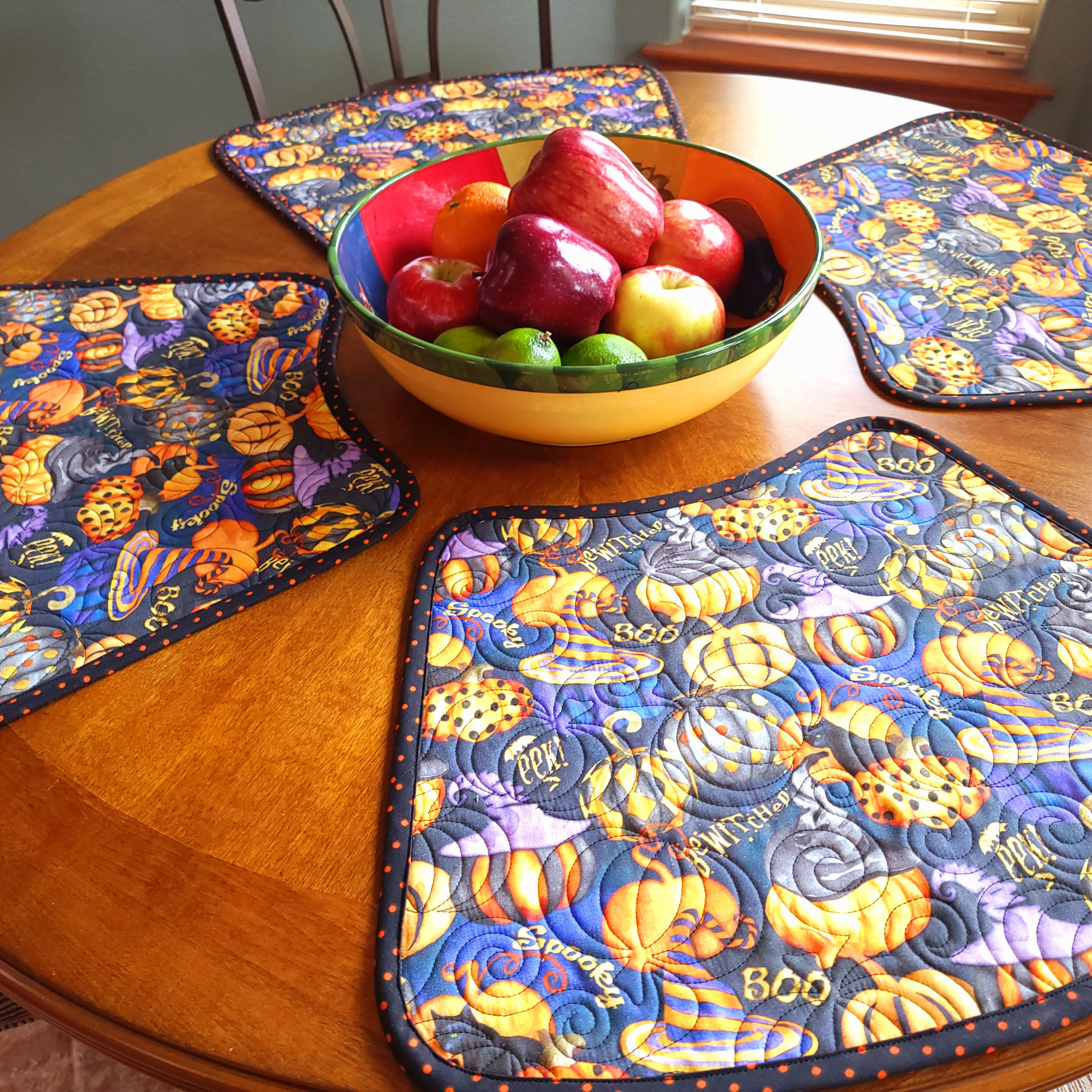 Holiday & Seasonal Halloween Halloween Placemats, wedge placemats