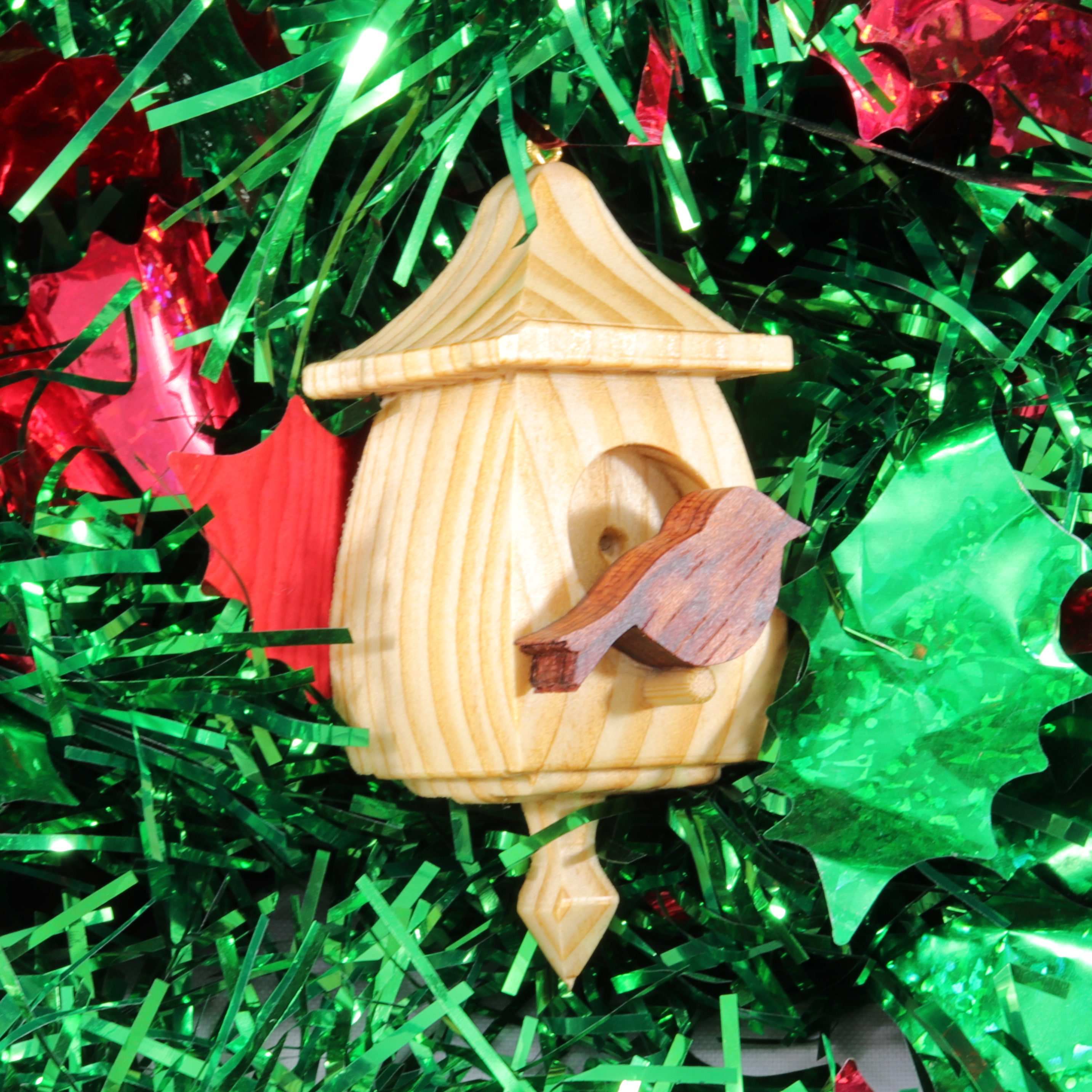 Birdhouse Christmas Tree Ornament Collectable