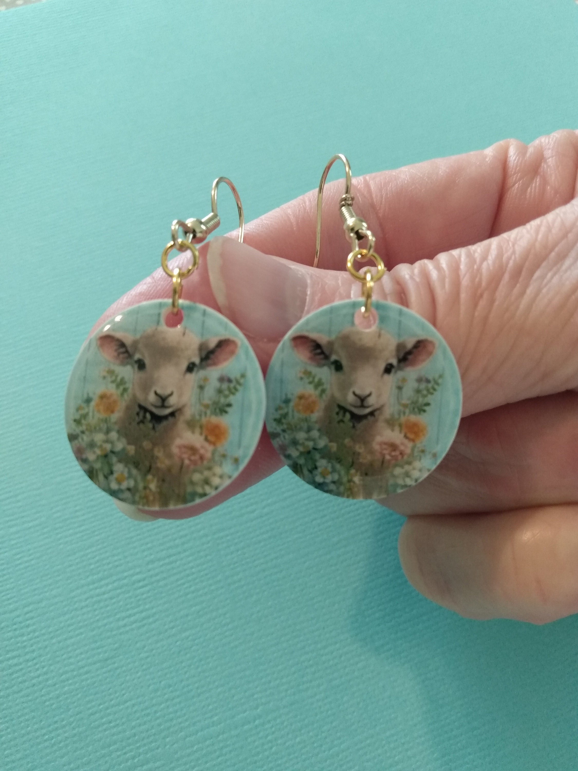 Jewelry Earrings Sweet Baby Lamb Earrings