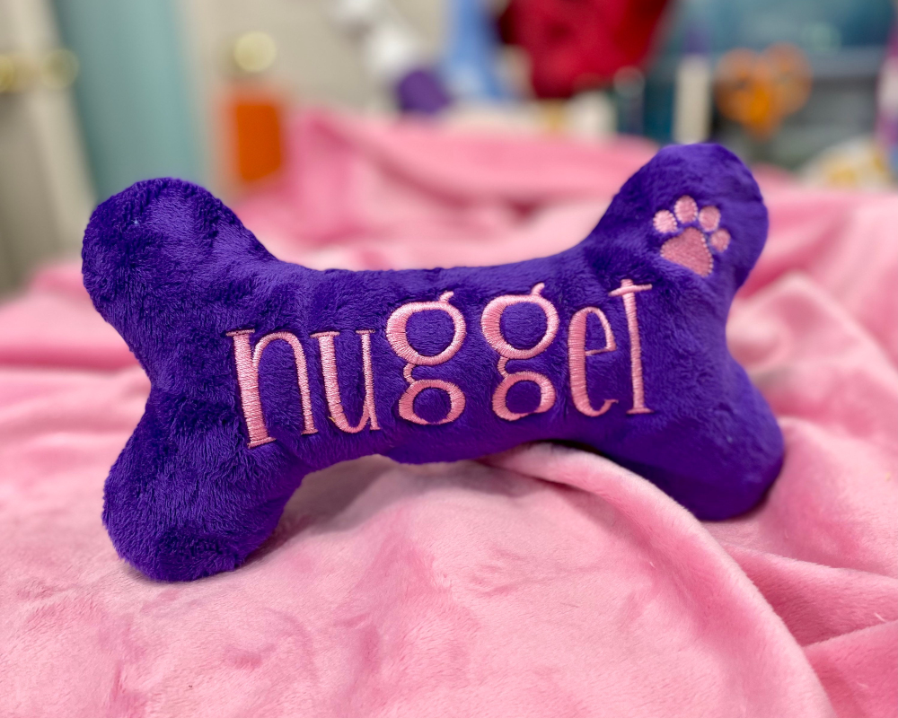 Personalized Dog Toy with Squeaker, Polyester Fiber Fill Dog Toy