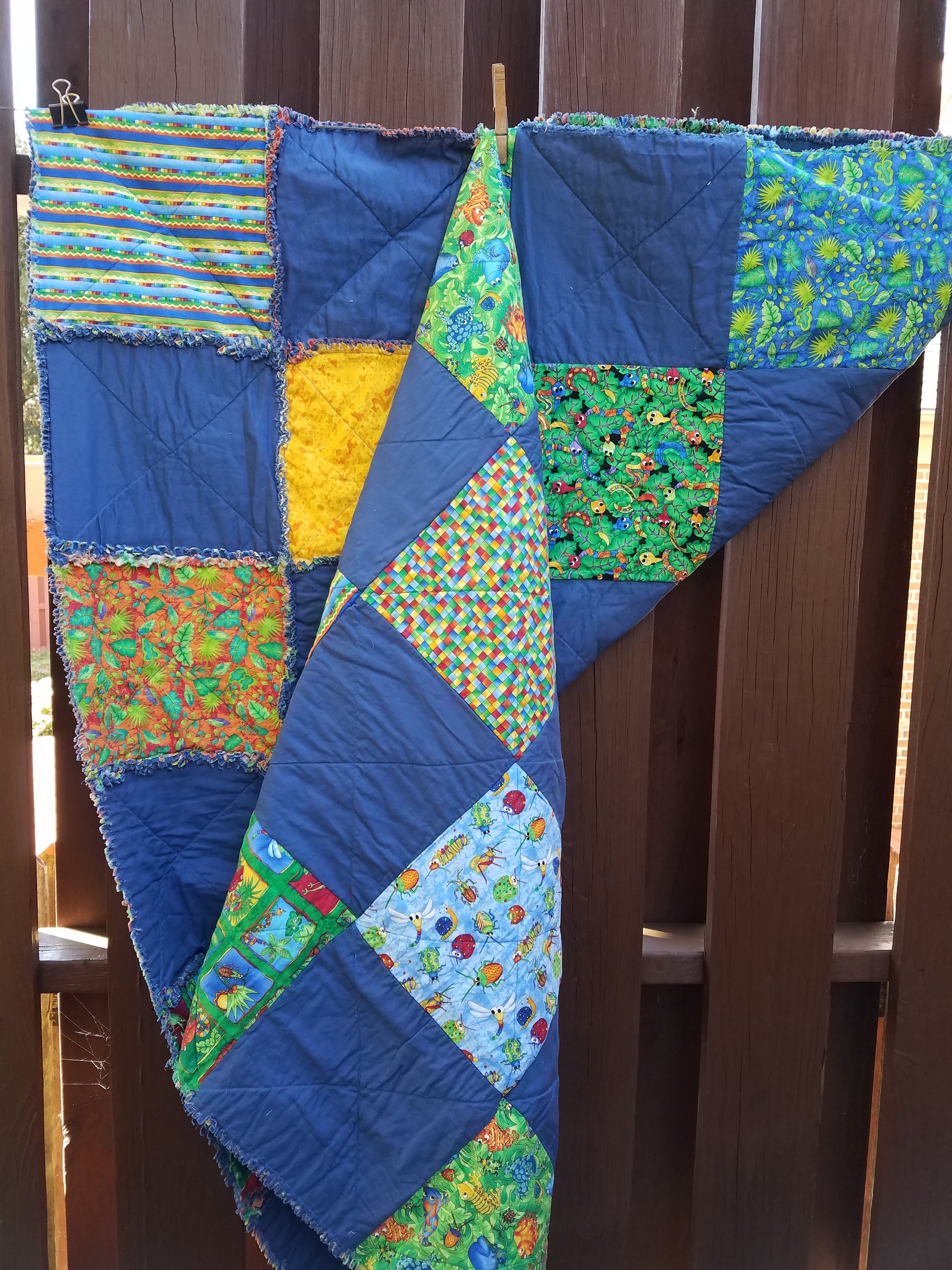 Products Reversible Child Rag Quilt