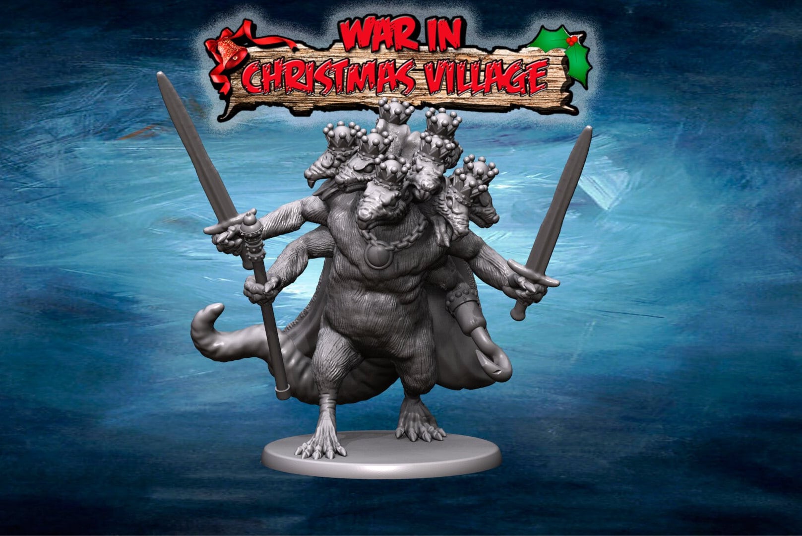 Products :: Monster Mouse King - War in Christmas Village, Frostgrave ...