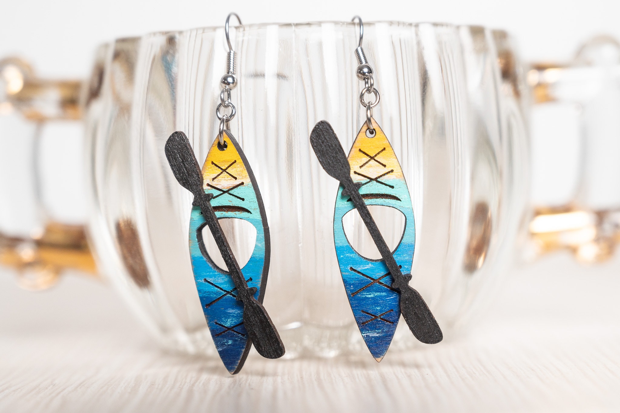 Jewelry Earrings Dangle & Drop Earrings Kayak Earrings
