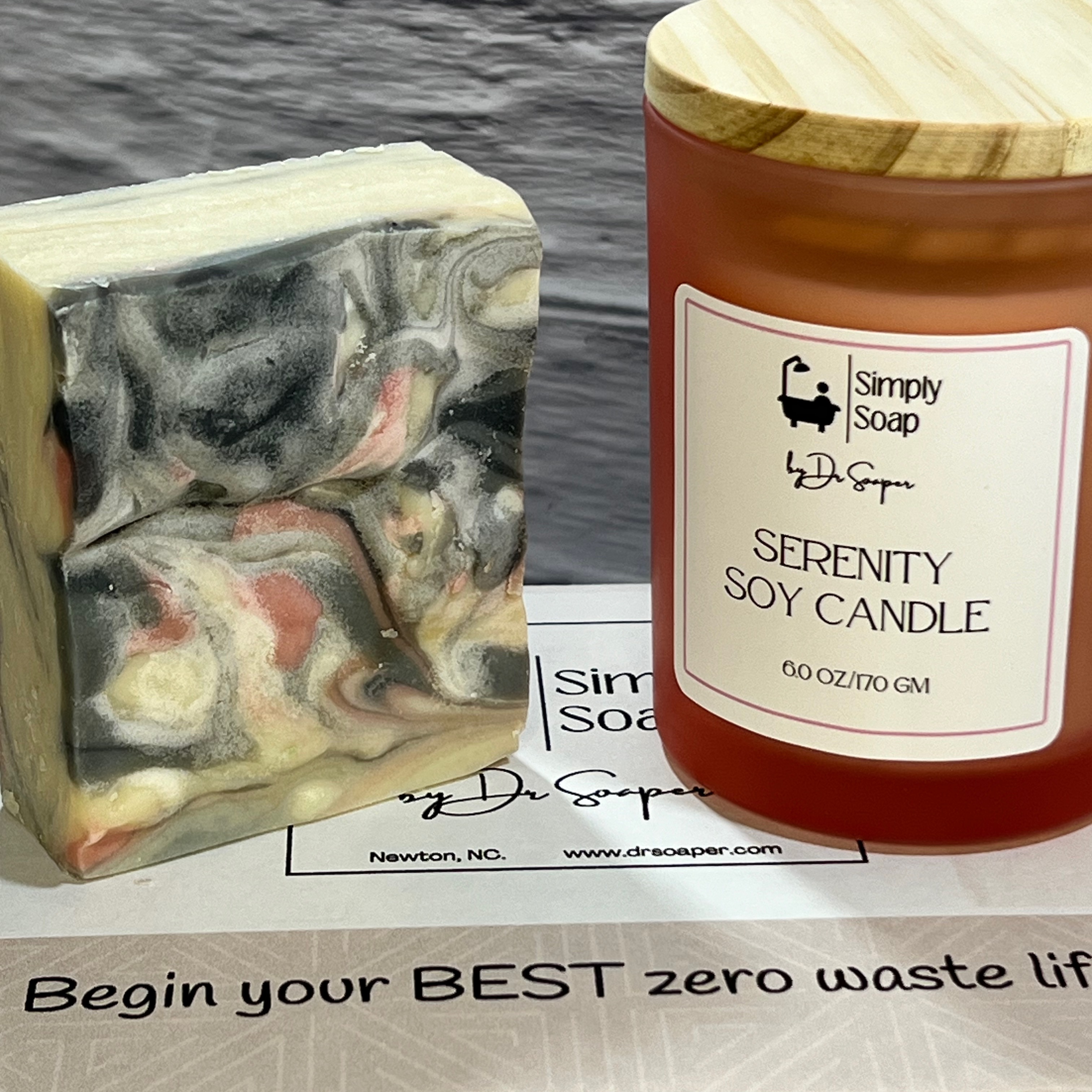 Serenity Soap and Candle Set