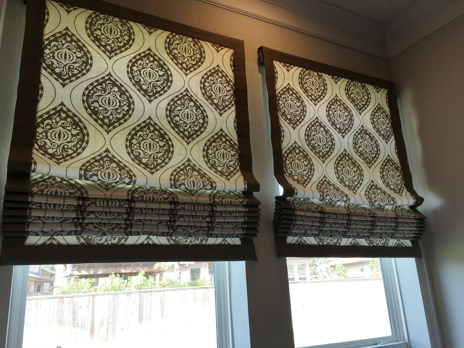 Products custom FLAT ROMAN SHADE