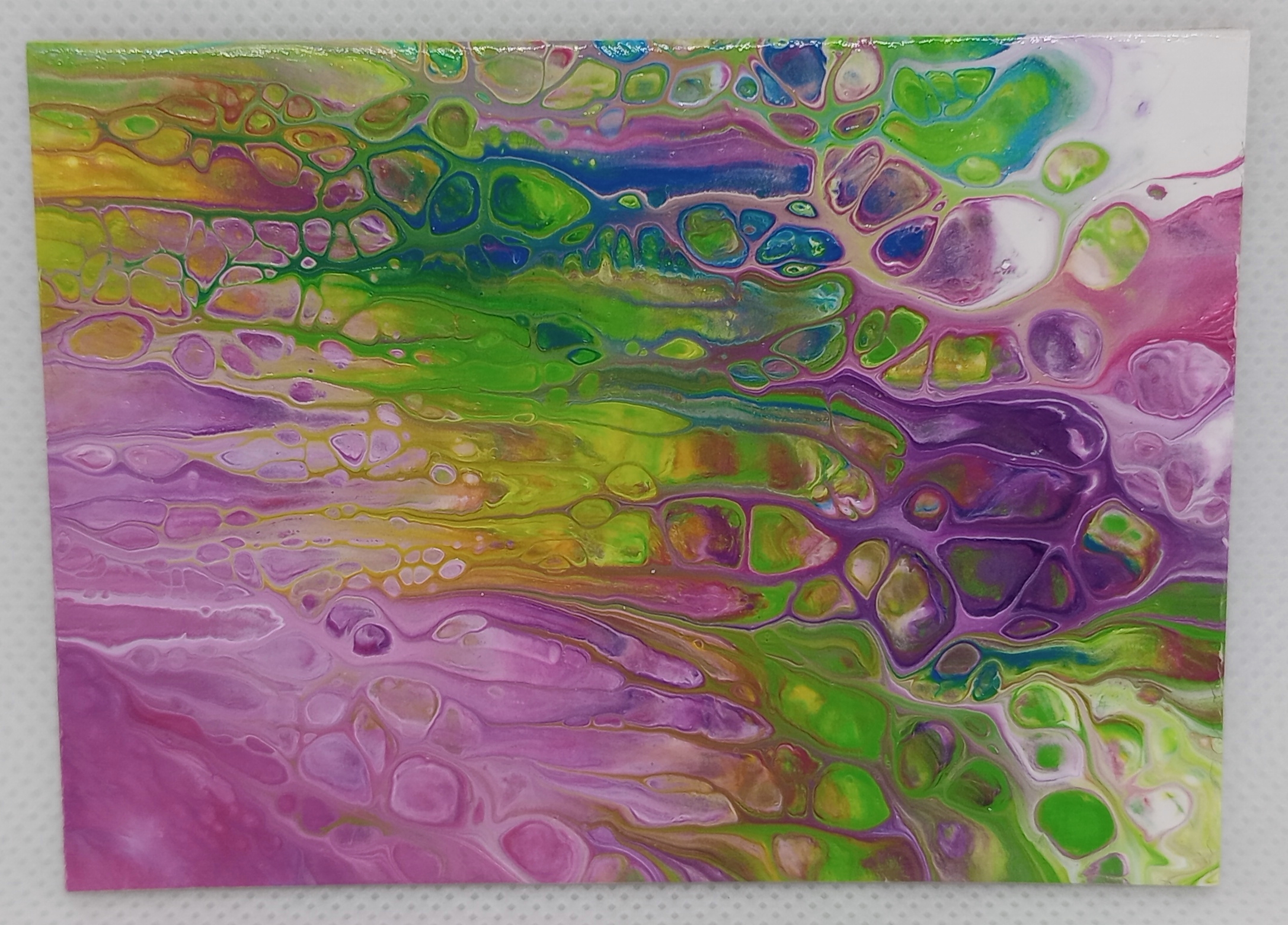 Fine Art & Collectibles :: Painting :: FLUID ART ACEO - BLOOM ...