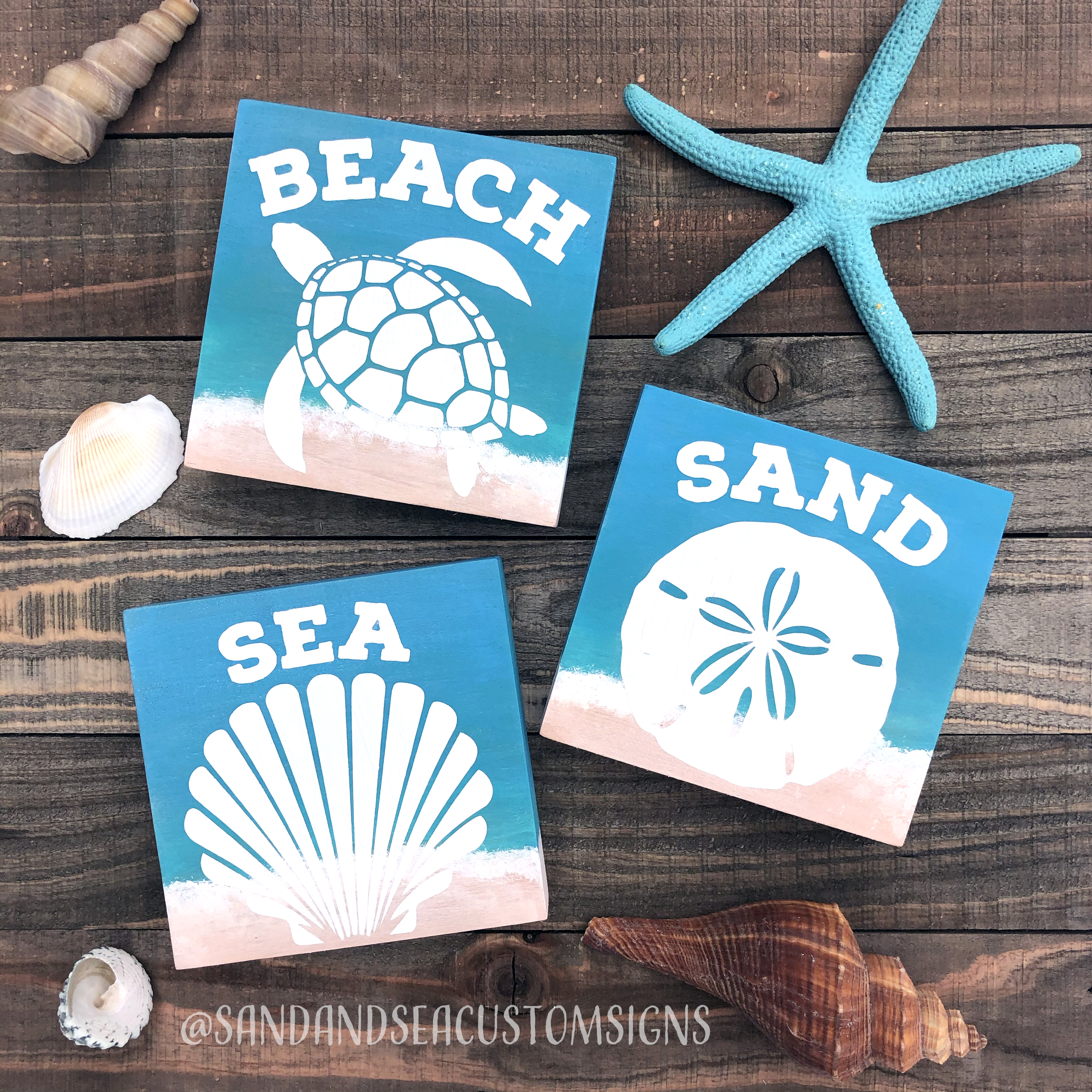 Beach, Sand & Sea, Coastal Sea Life Signs