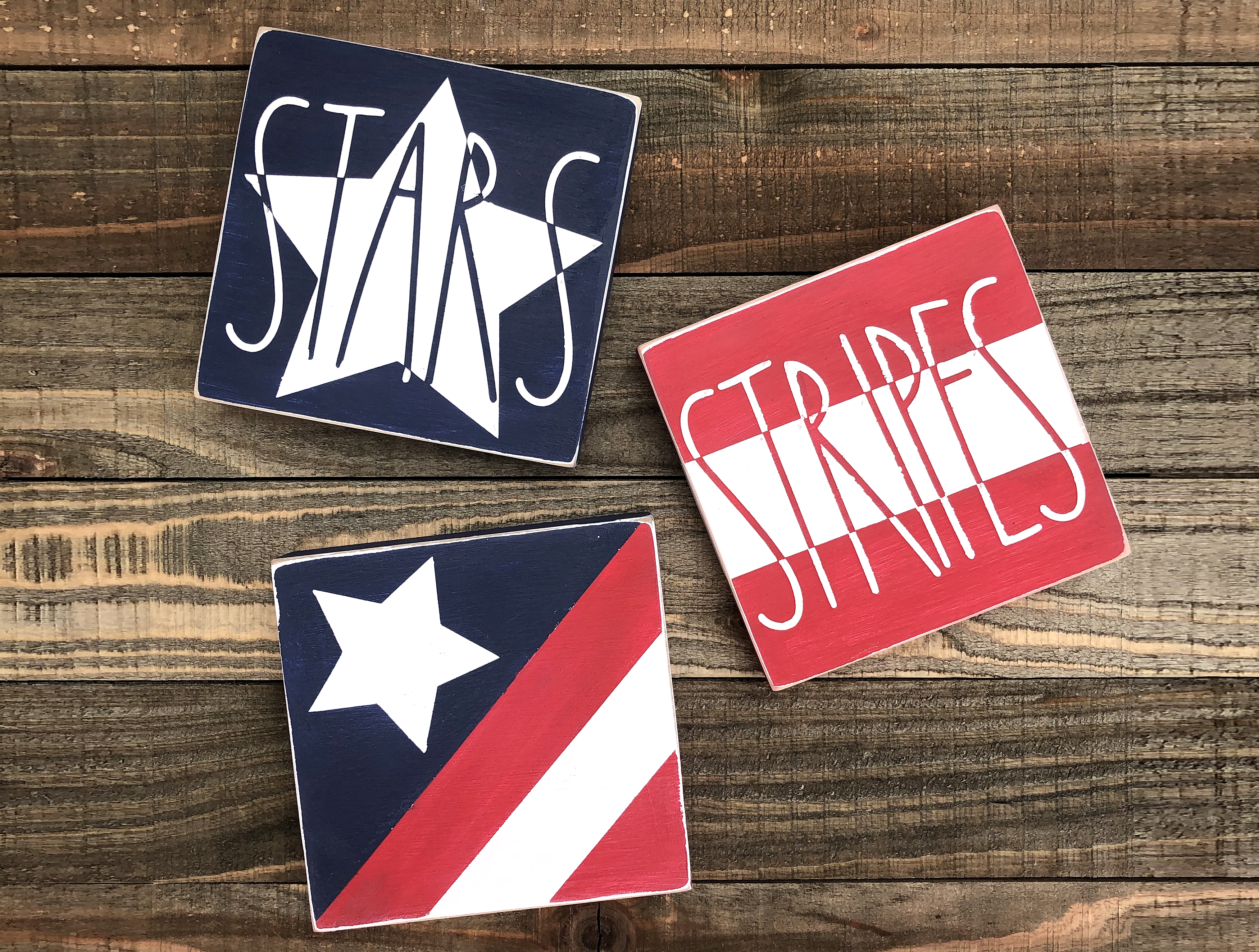 Stars And Stripes Summer Signs