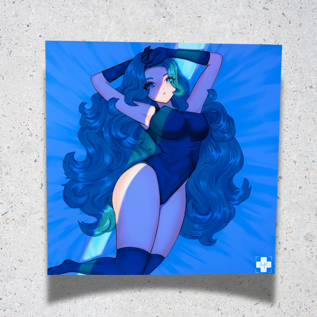 Fine Art & Collectibles :: Art Prints :: Neptune Magical Girl 8 x 8